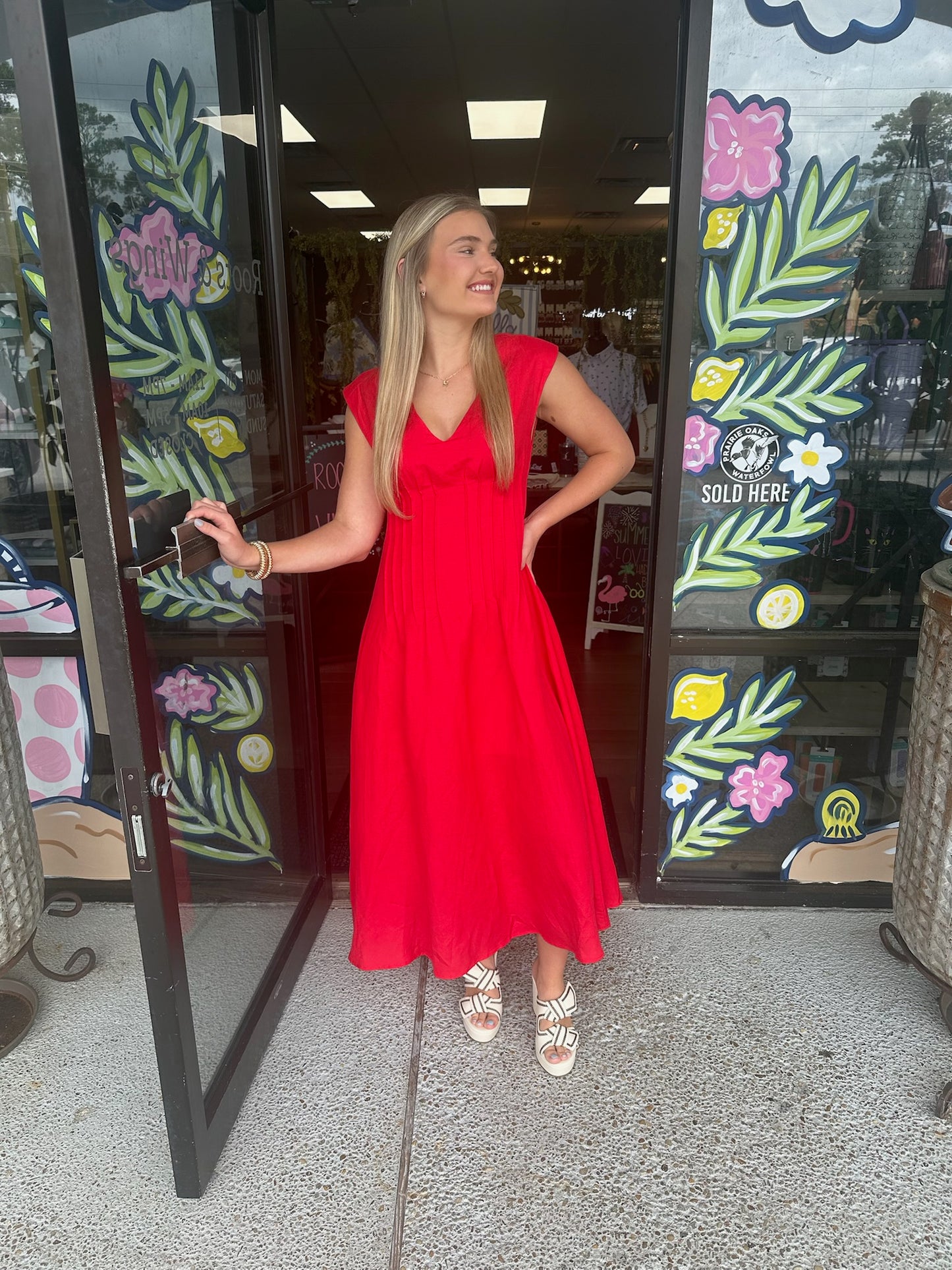 Pintucked Kiss Midi