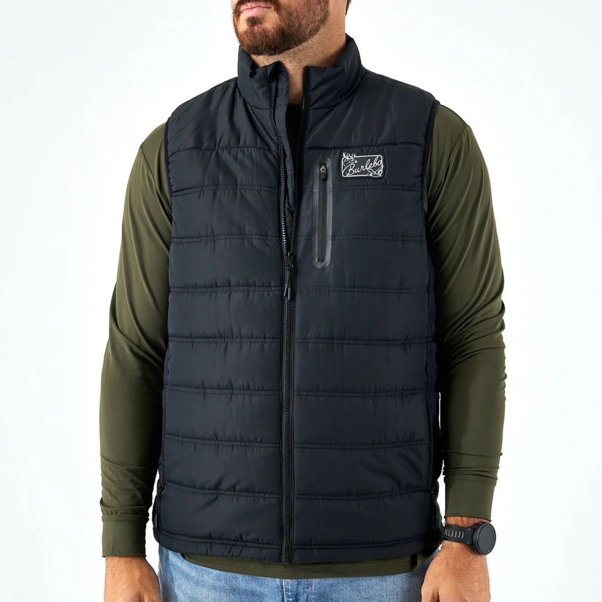 Black Puffer Vest