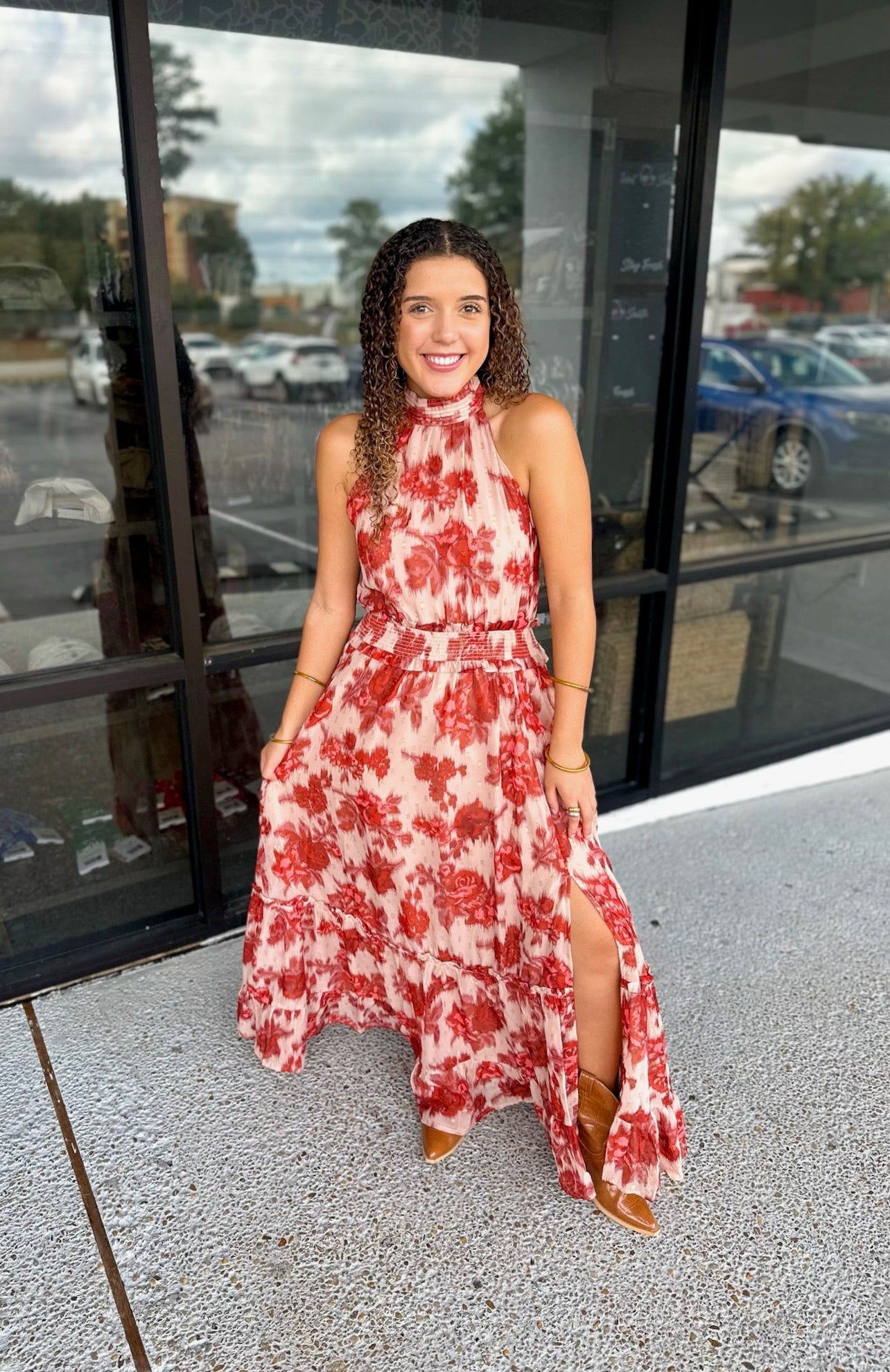 Madison Maxi-Taupe/Rust