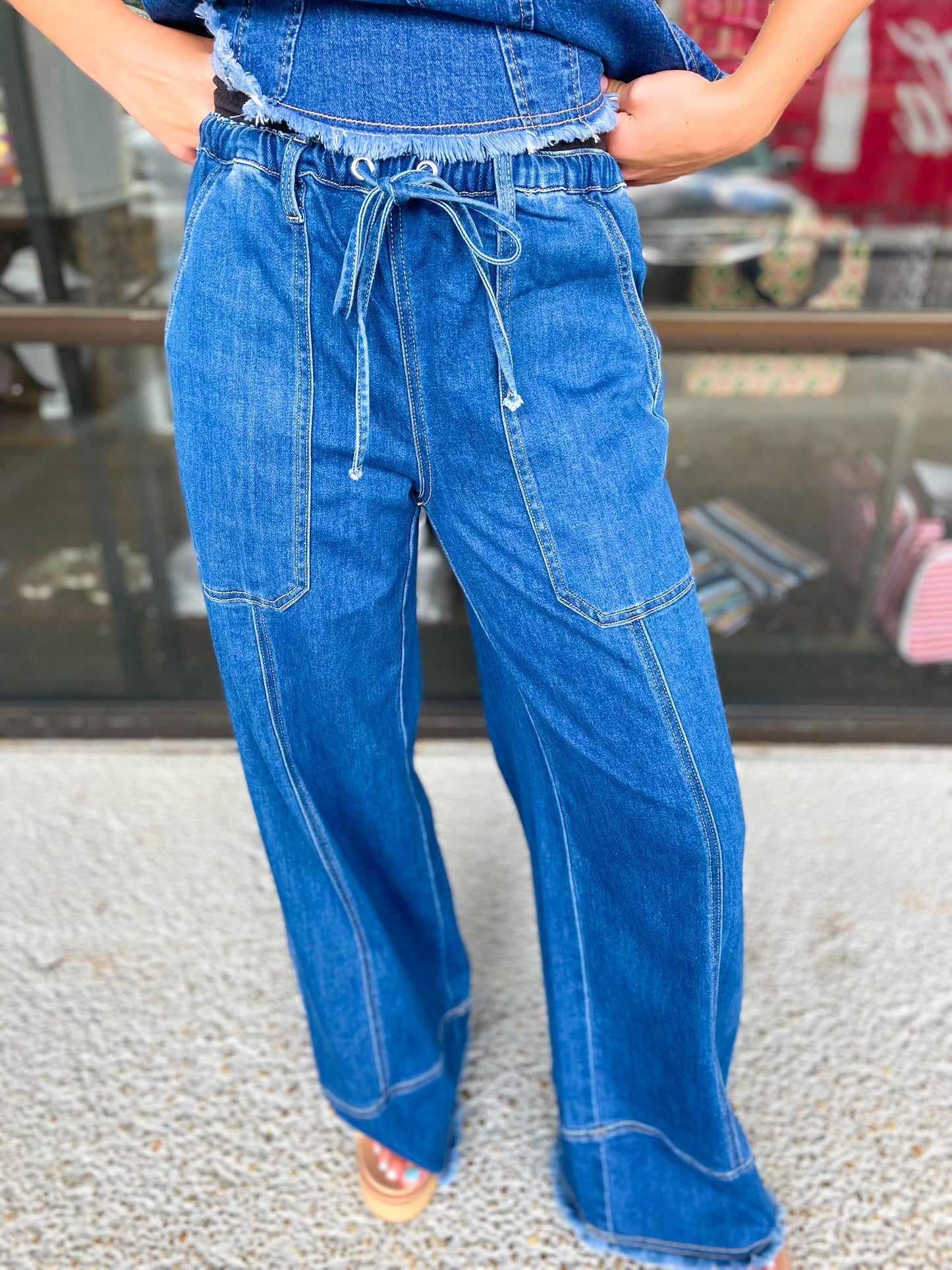 Denim Babe Set - Blue Haze