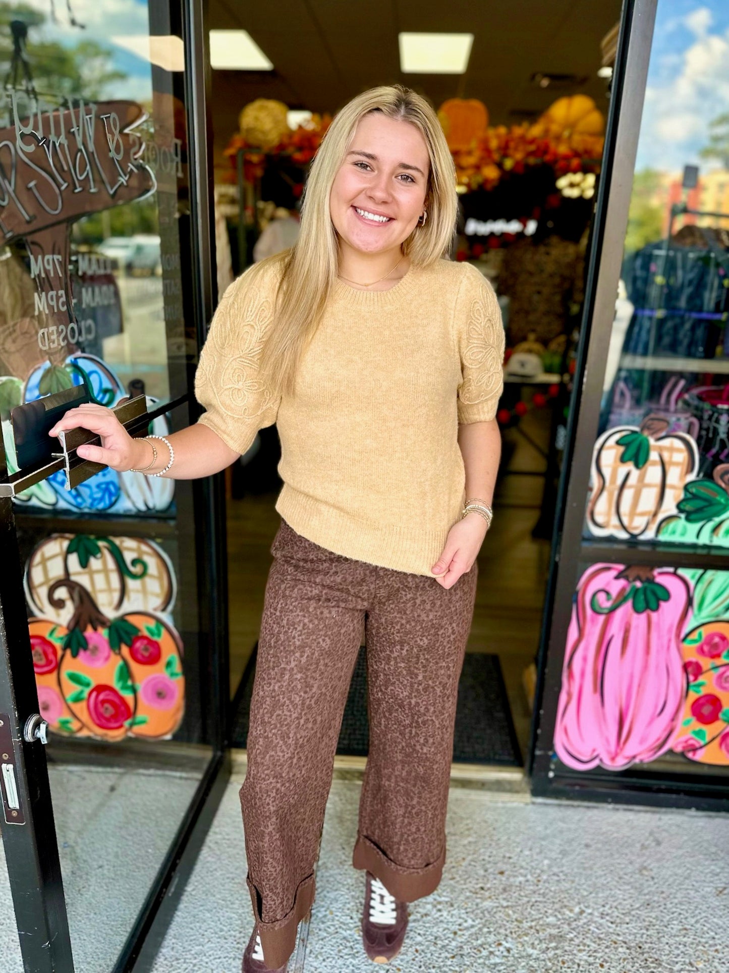 Leopard Babe Pants