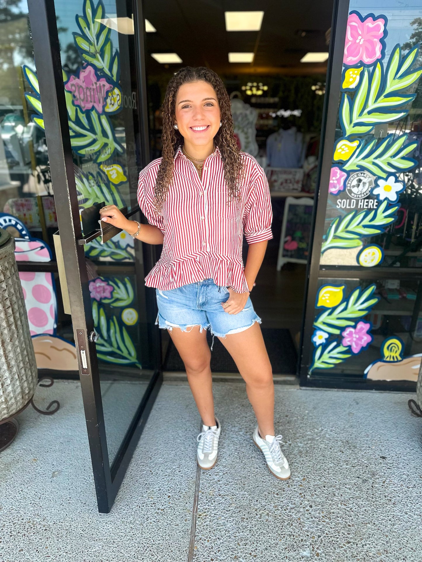 Striped Babe Top