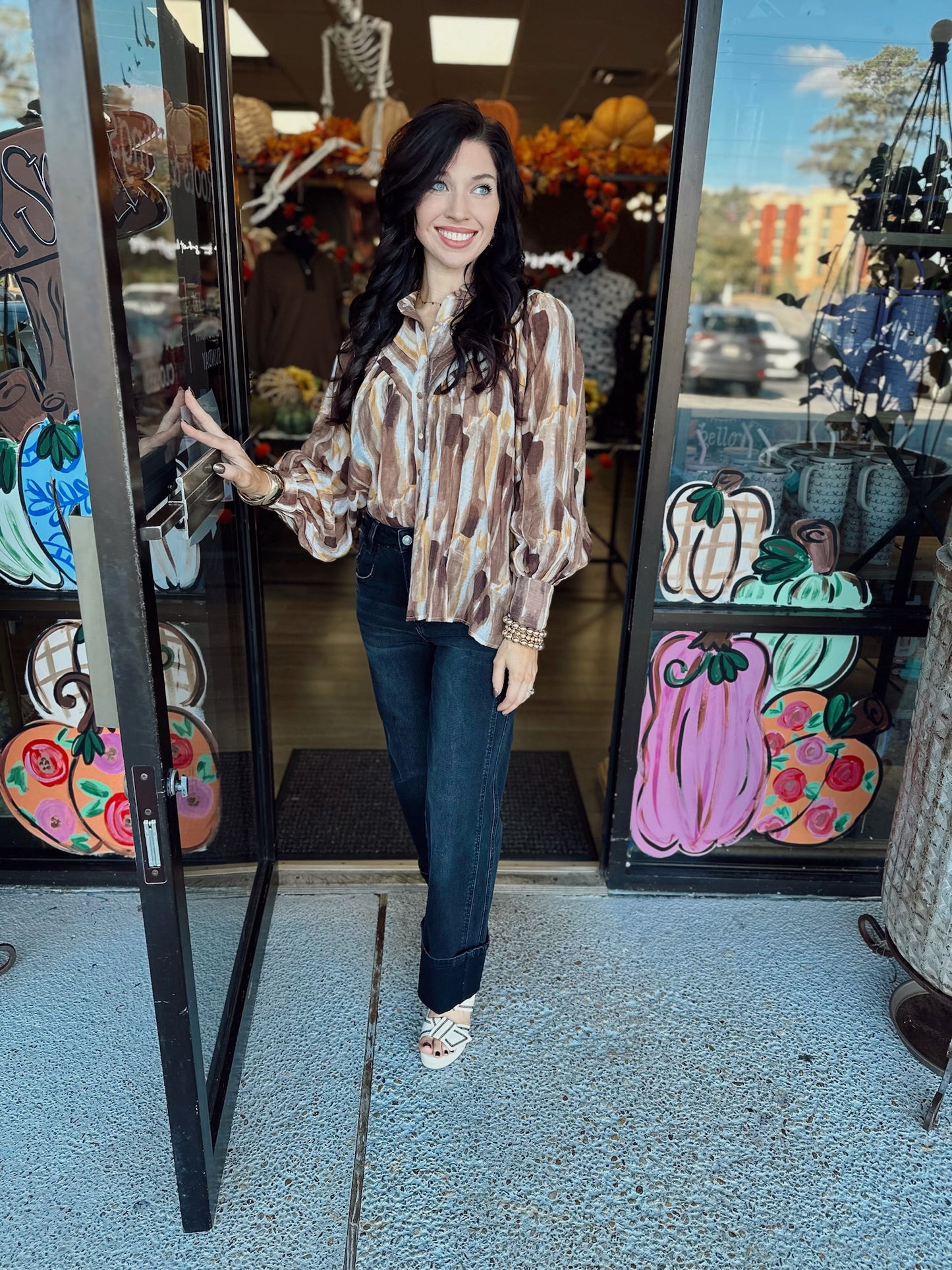 Abstract Lover Top