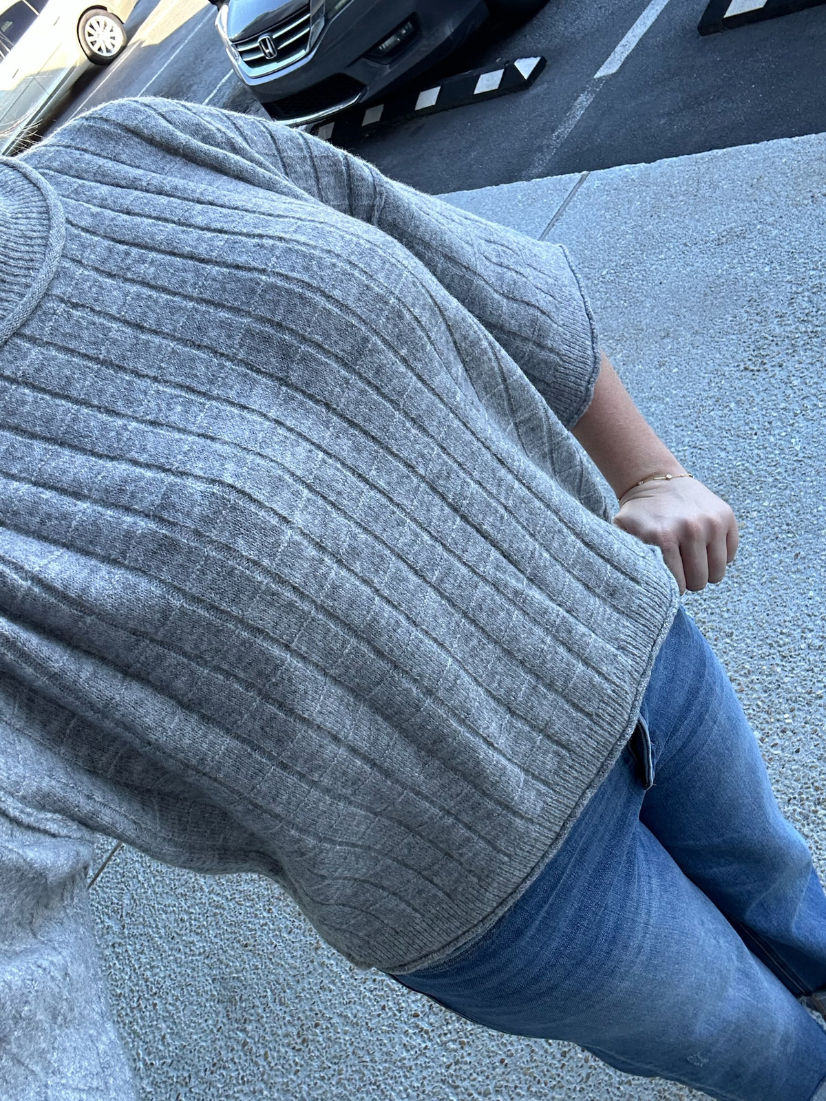 Coffee Date Knit - gray