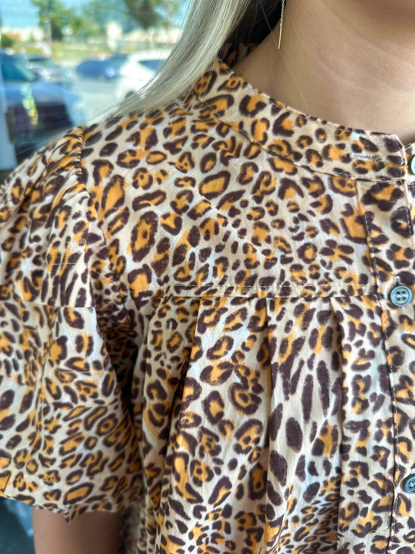 Greta Leopard Shirt