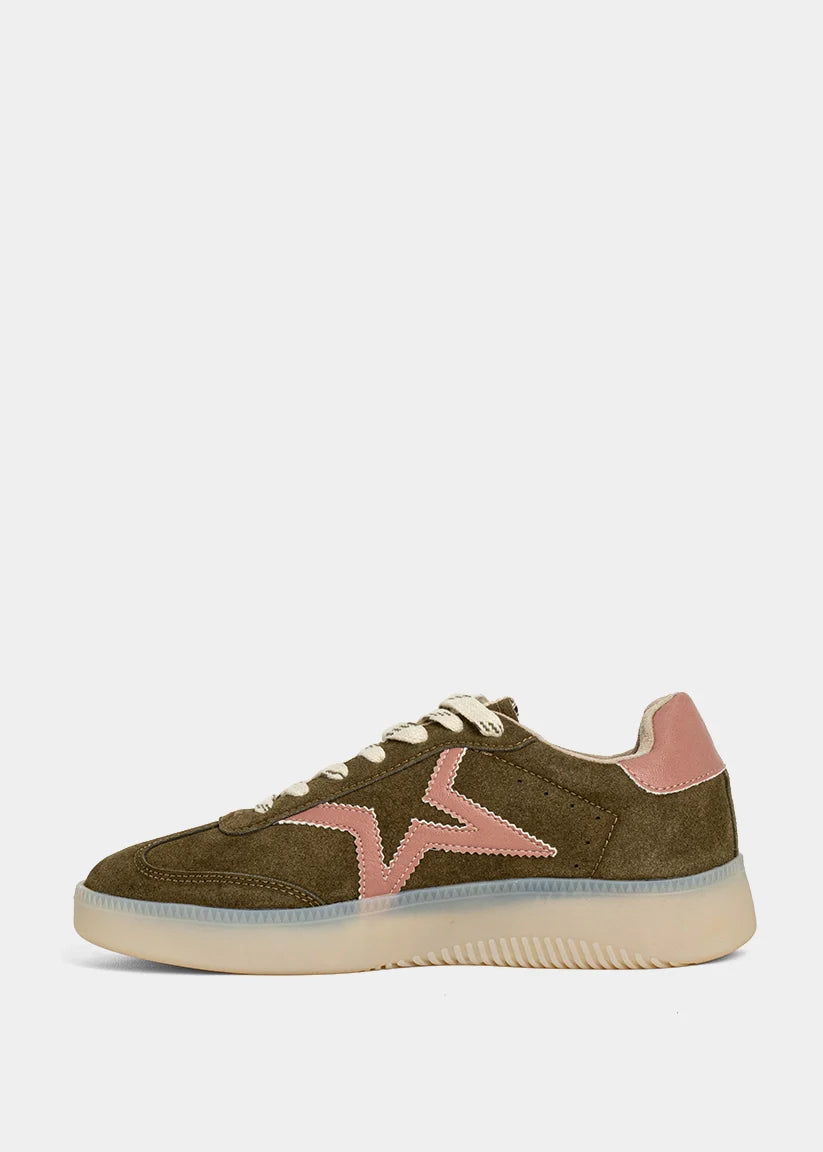 Peaches - Olive Suede