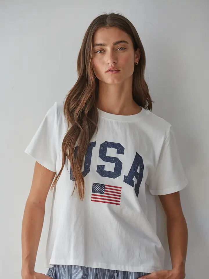 All-Day USA Tee Knit