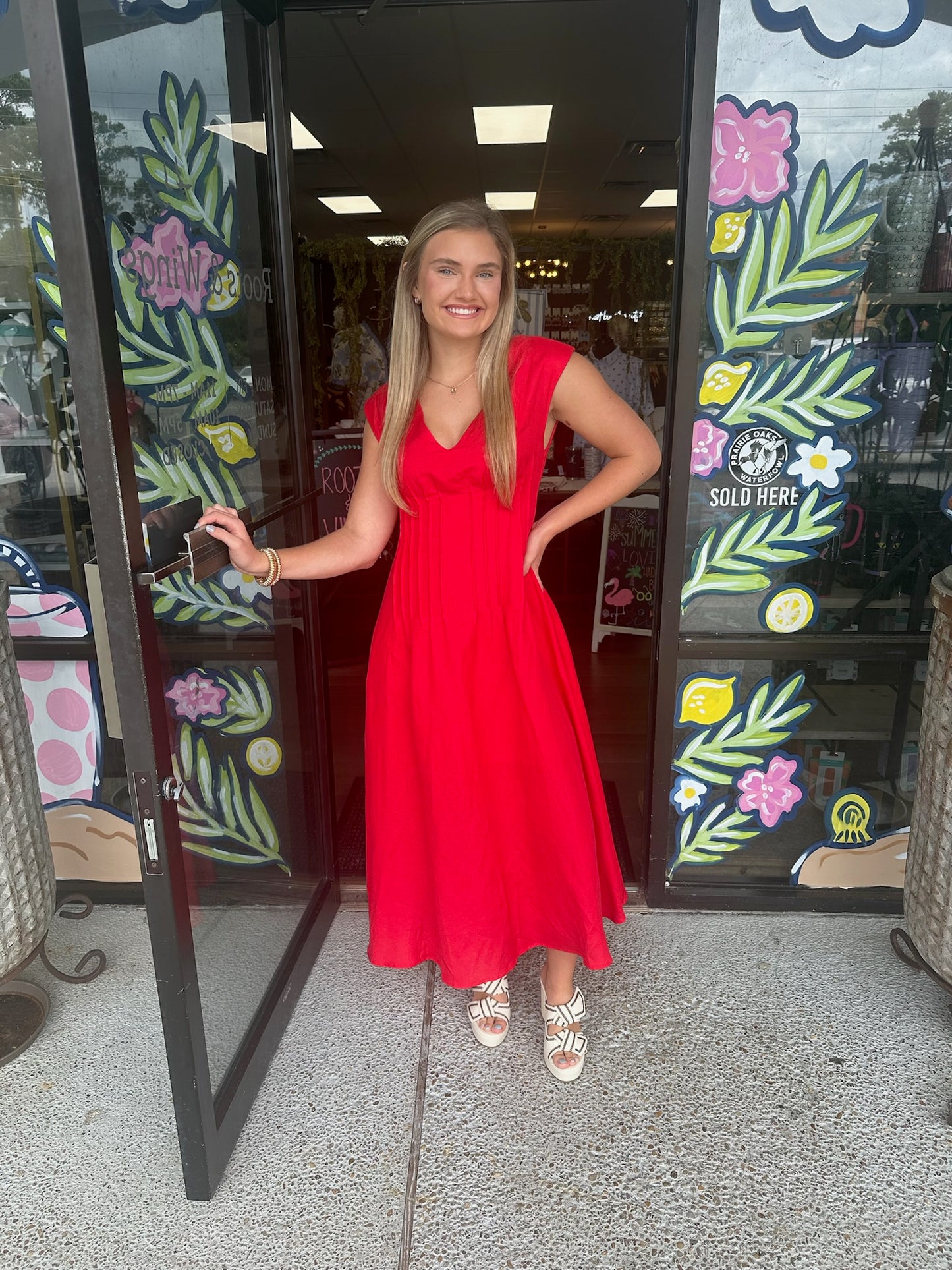 Pintucked Kiss Midi
