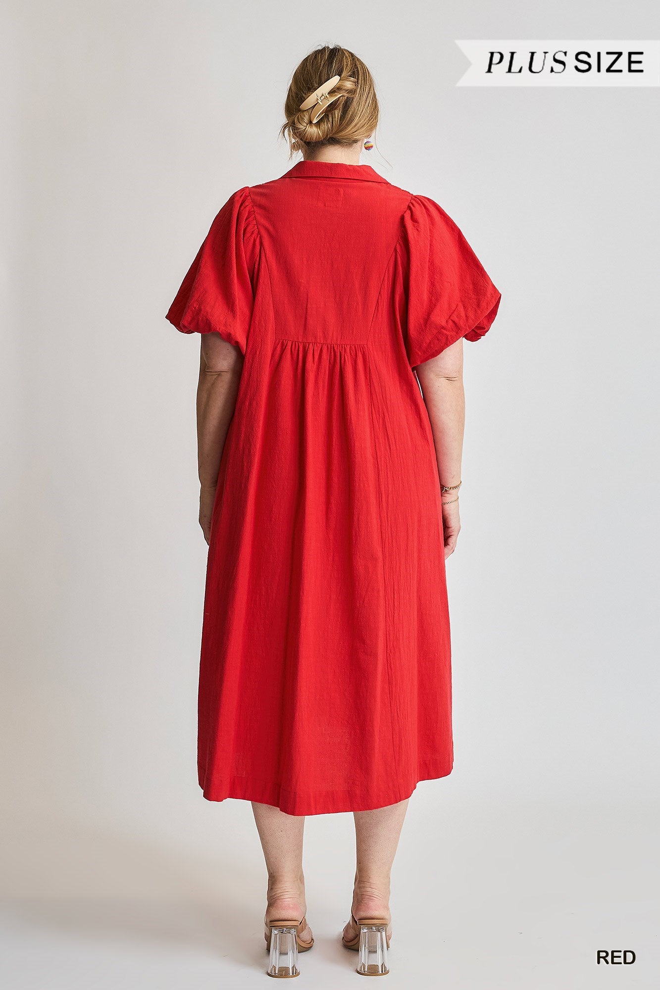 Vintage Midi-Red