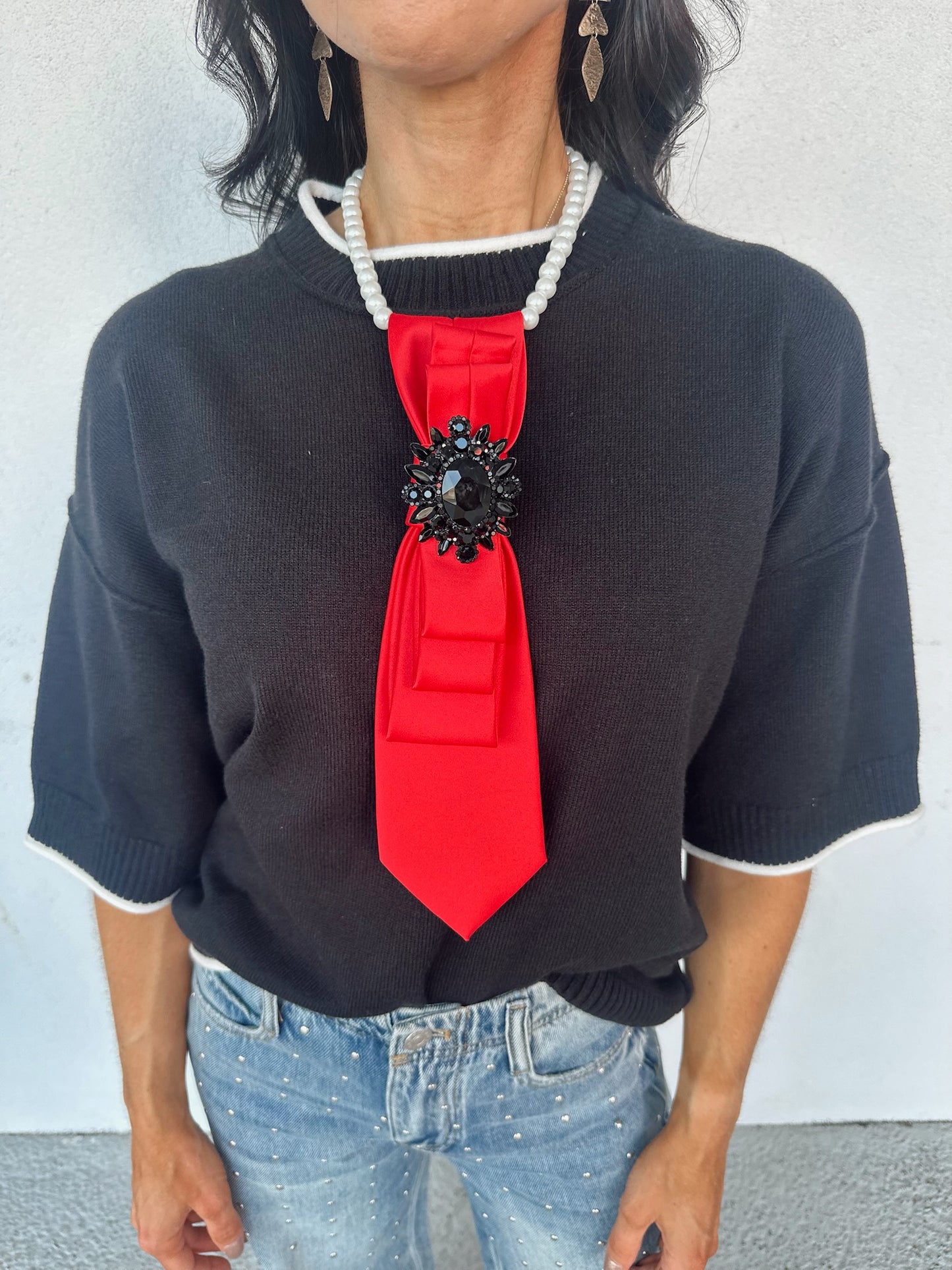 Halftime Cutie Top - black