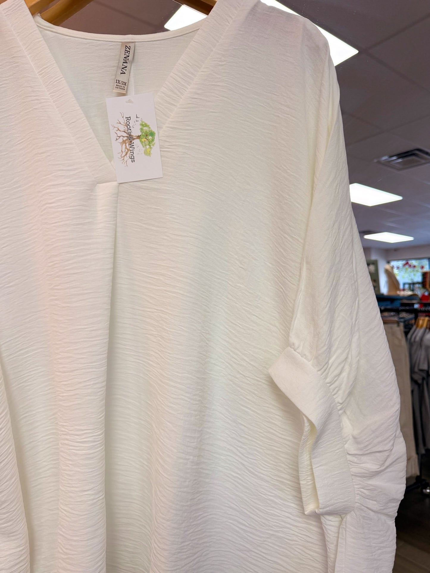 Airy Babe Top - Off White