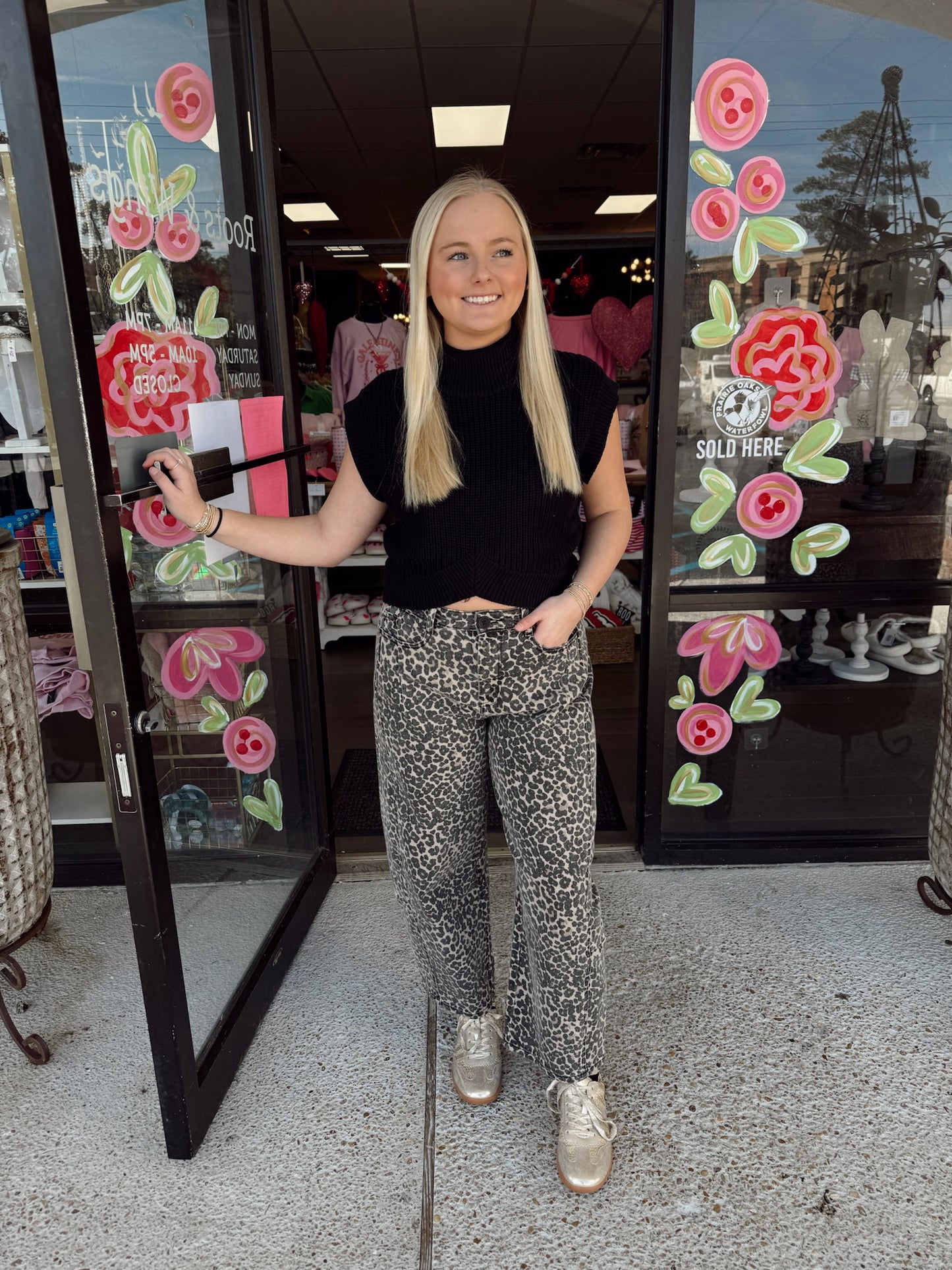 Walk Away Top - Black