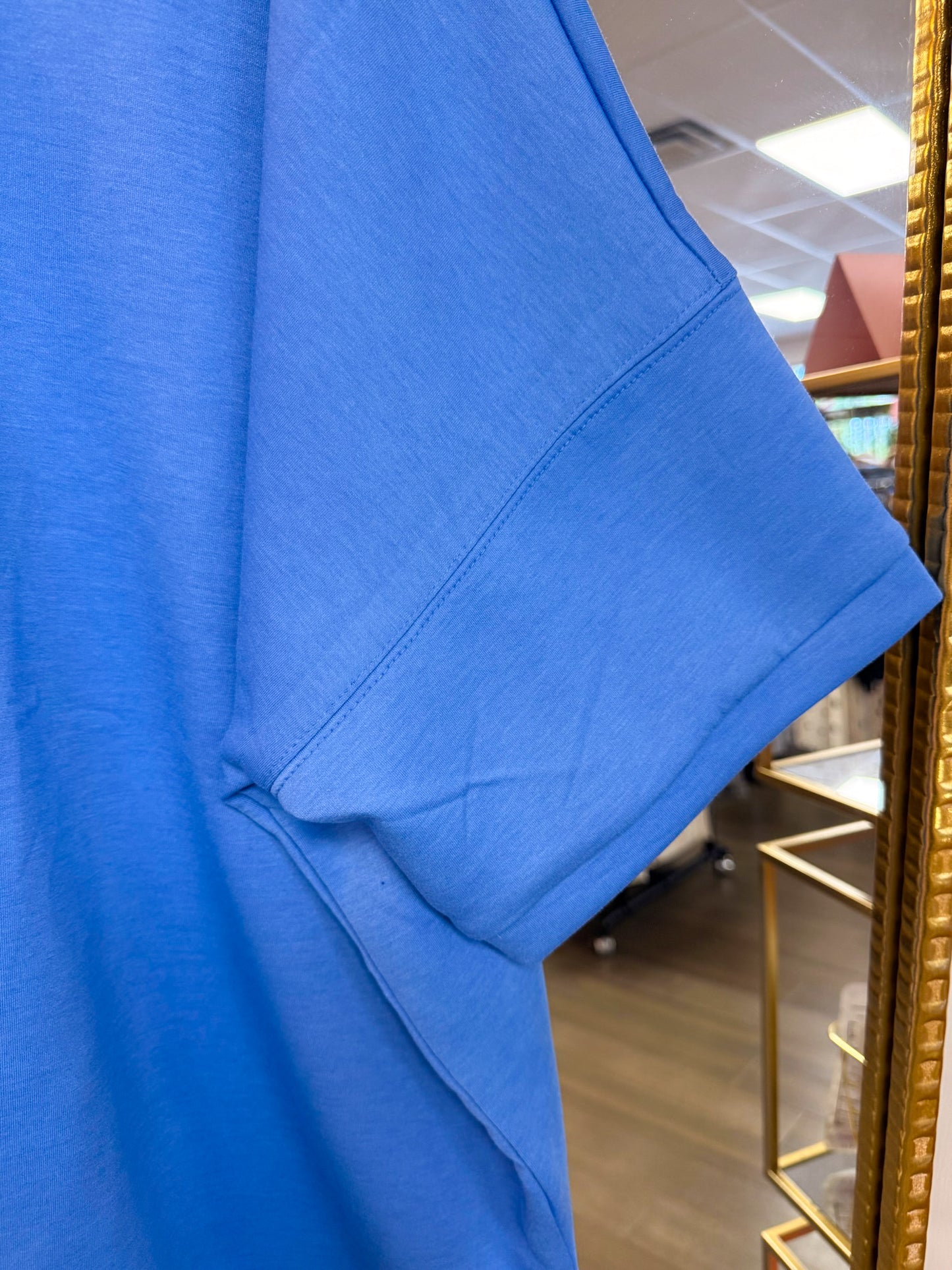 Liberty Scuba Top - Cornflower Blue