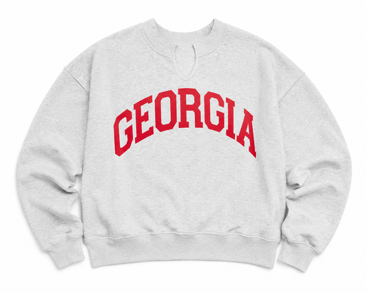 Georgia V neck