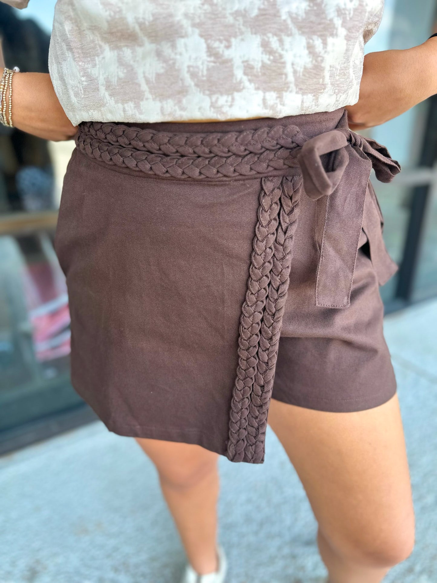 Braided Kiss Skort