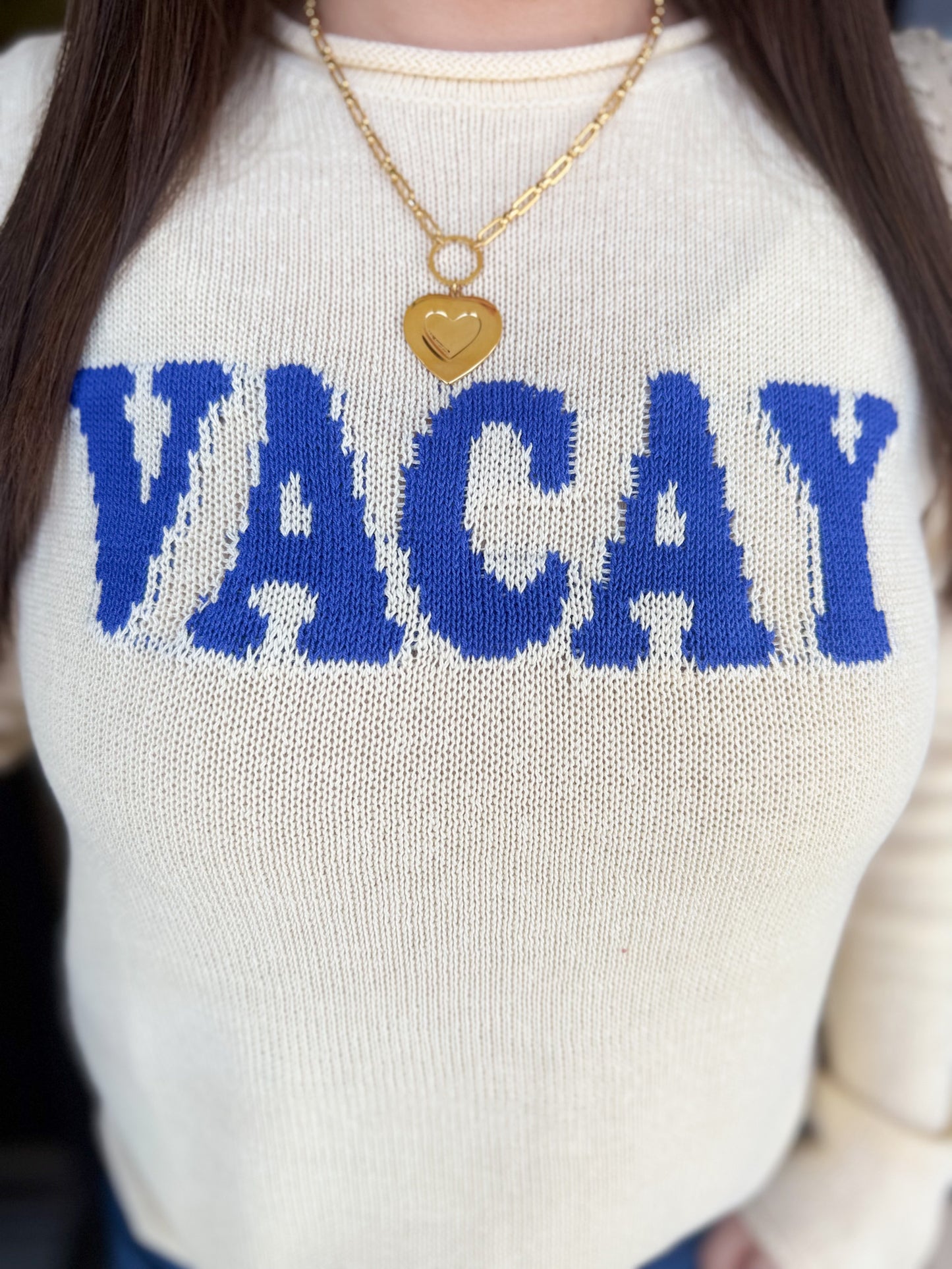 Lightweight VACAY Sweater