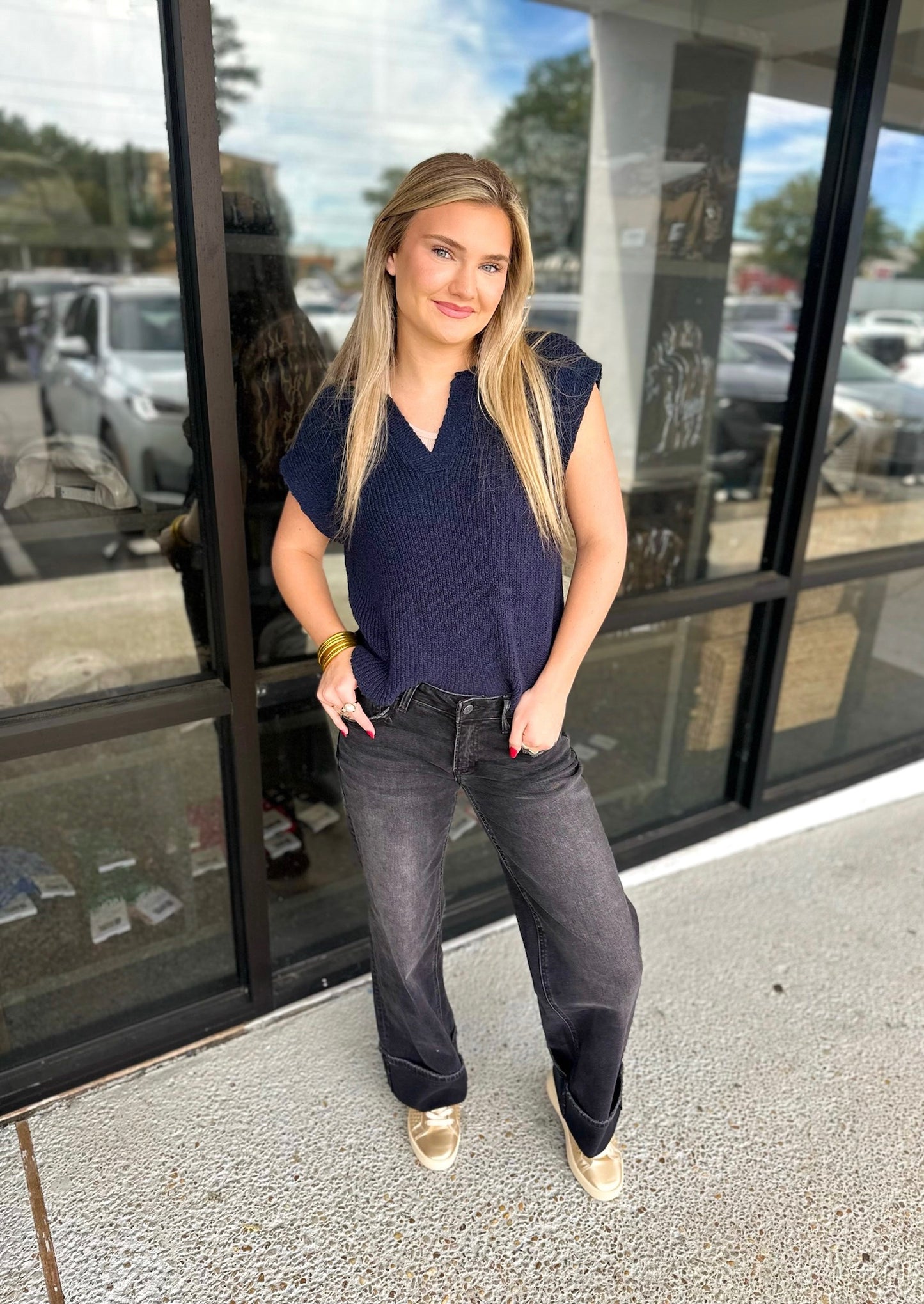 Jenn Black Denim