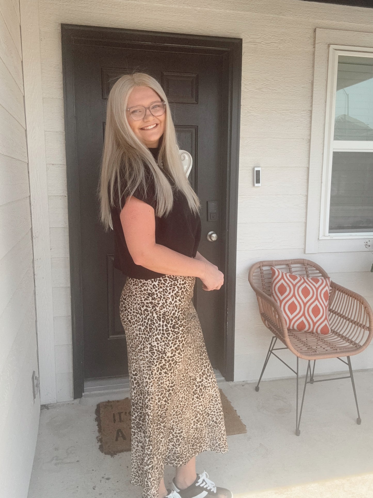 Wild One Leopard Skirt