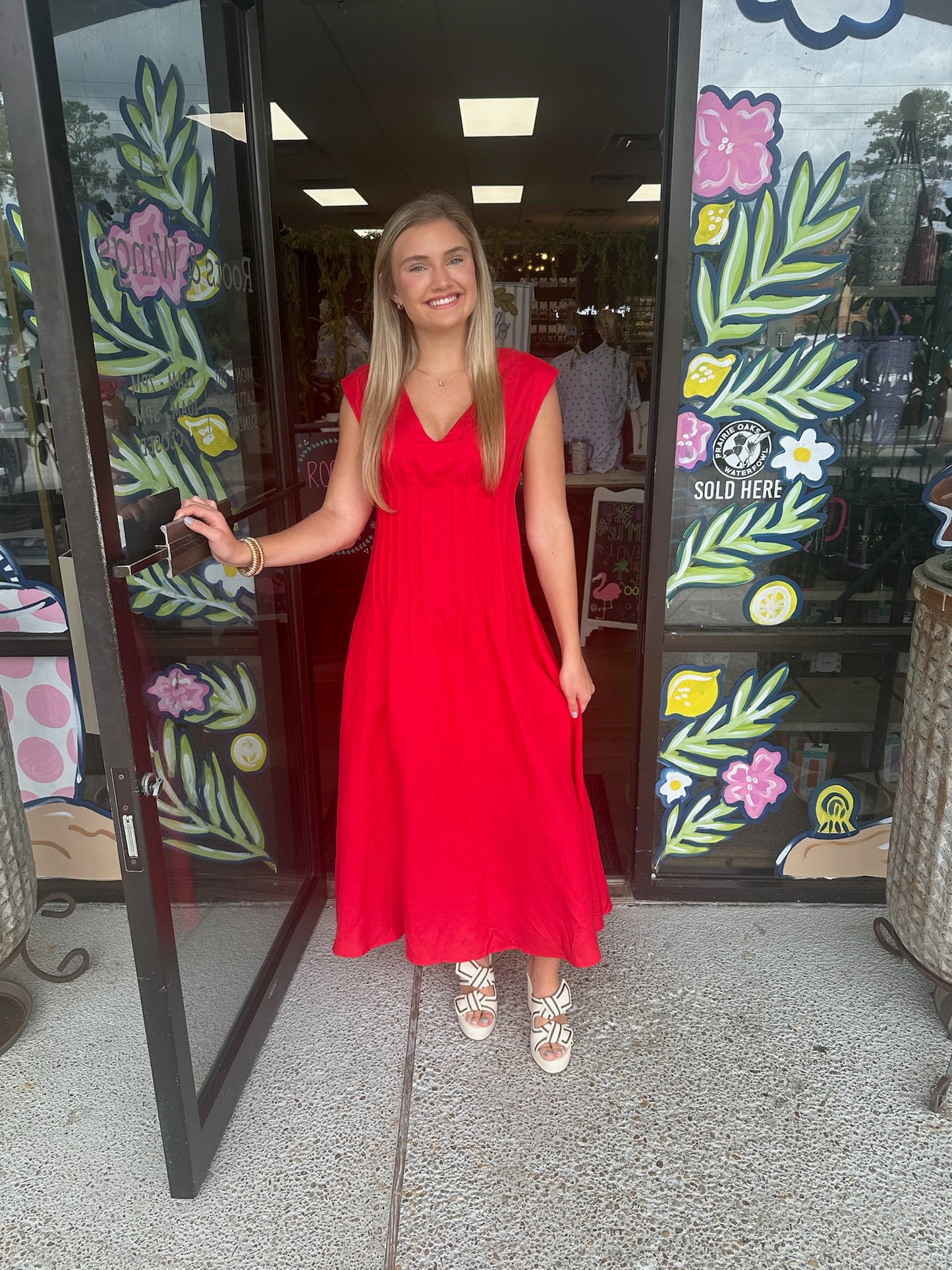 Pintucked Kiss Midi