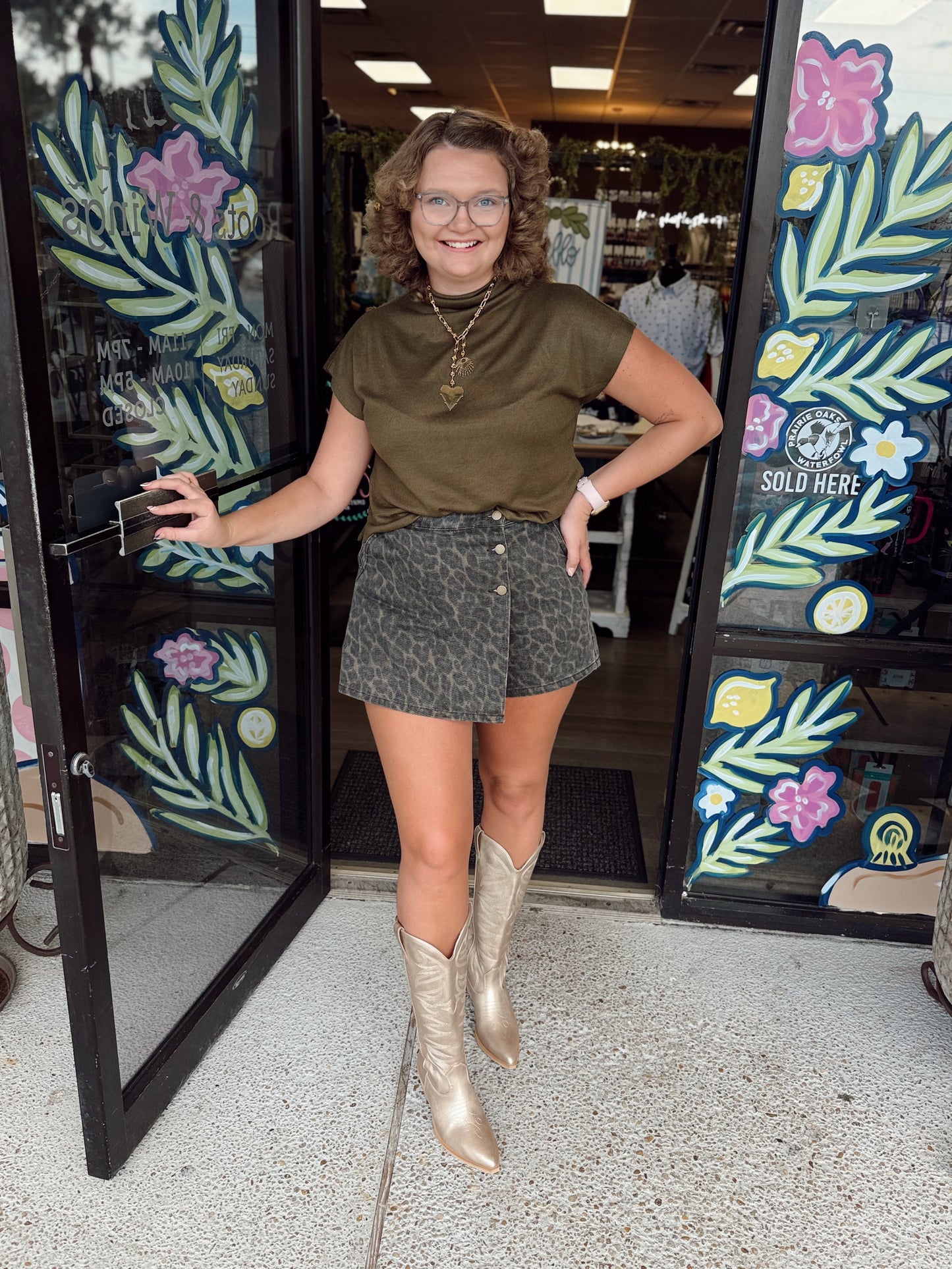 Simple and Cute Skort