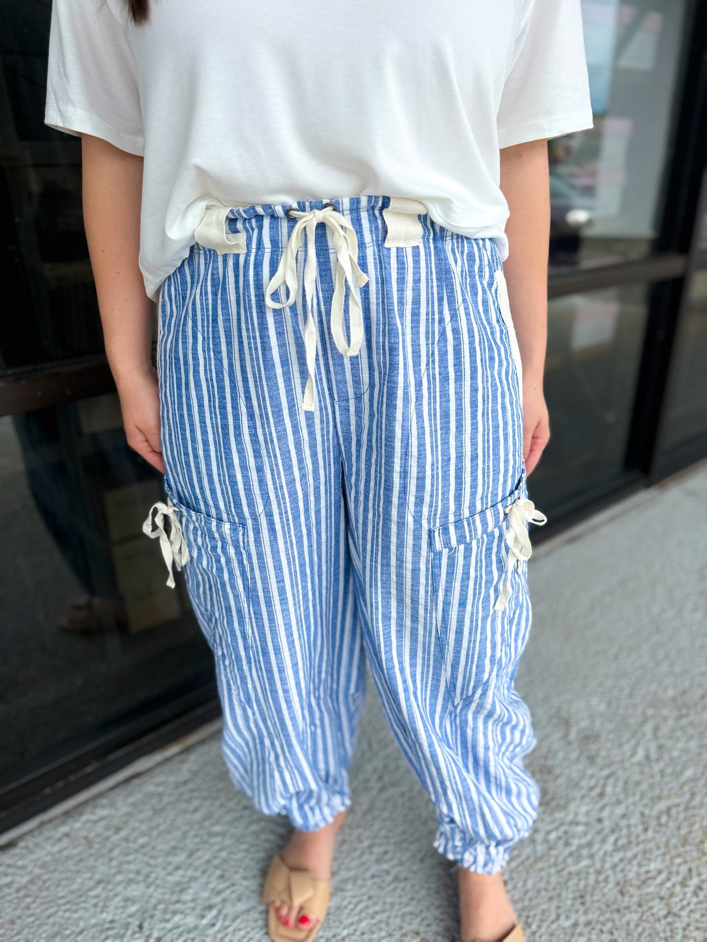 Casual Striped - Coastal Blue
