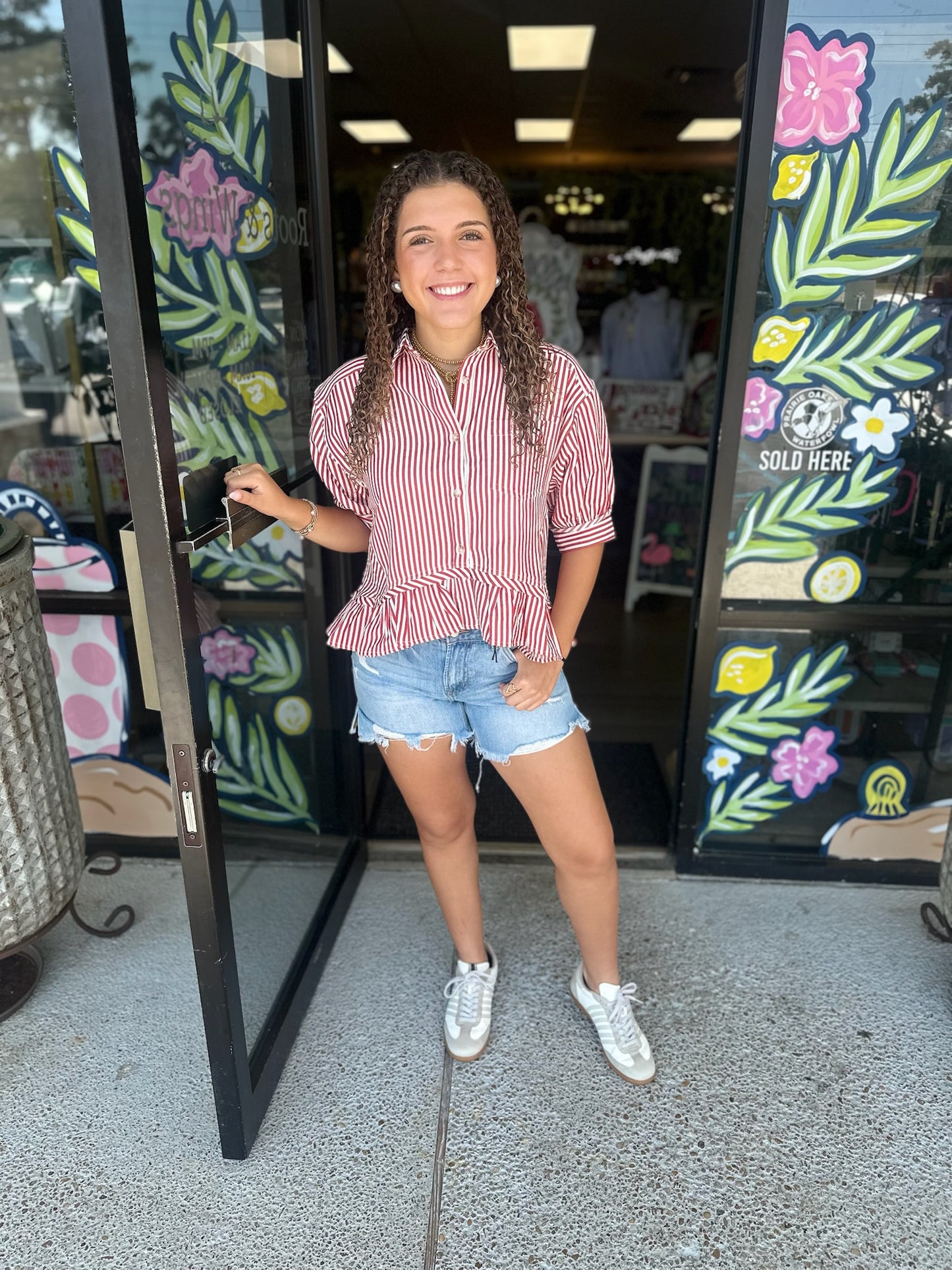 Striped Babe Top