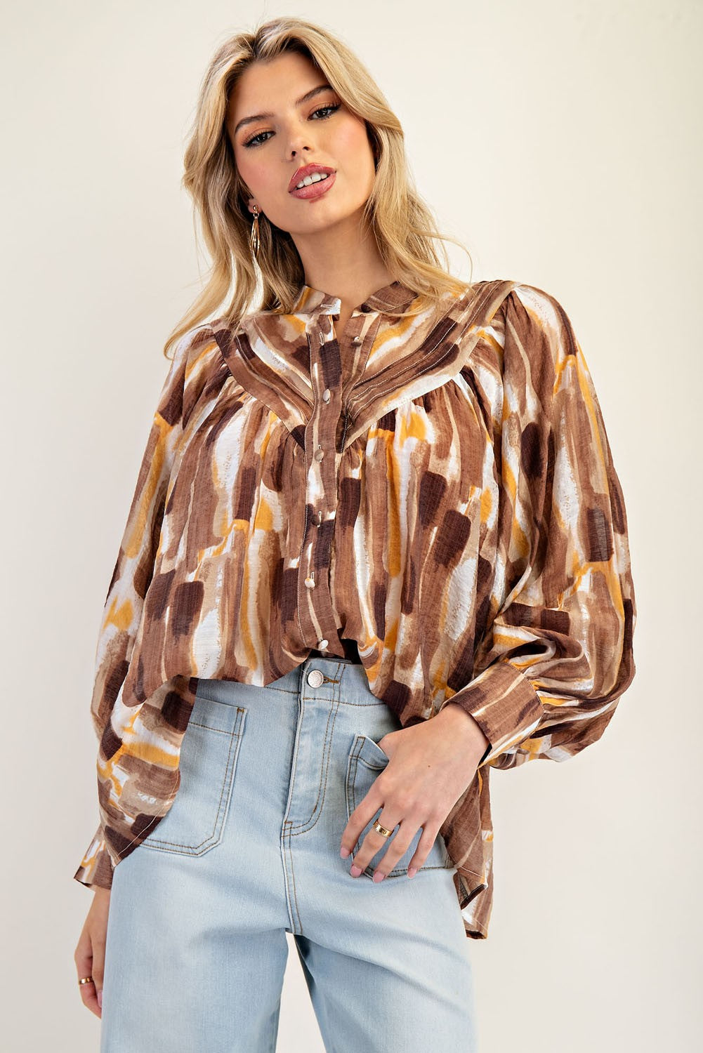 Abstract Lover Top