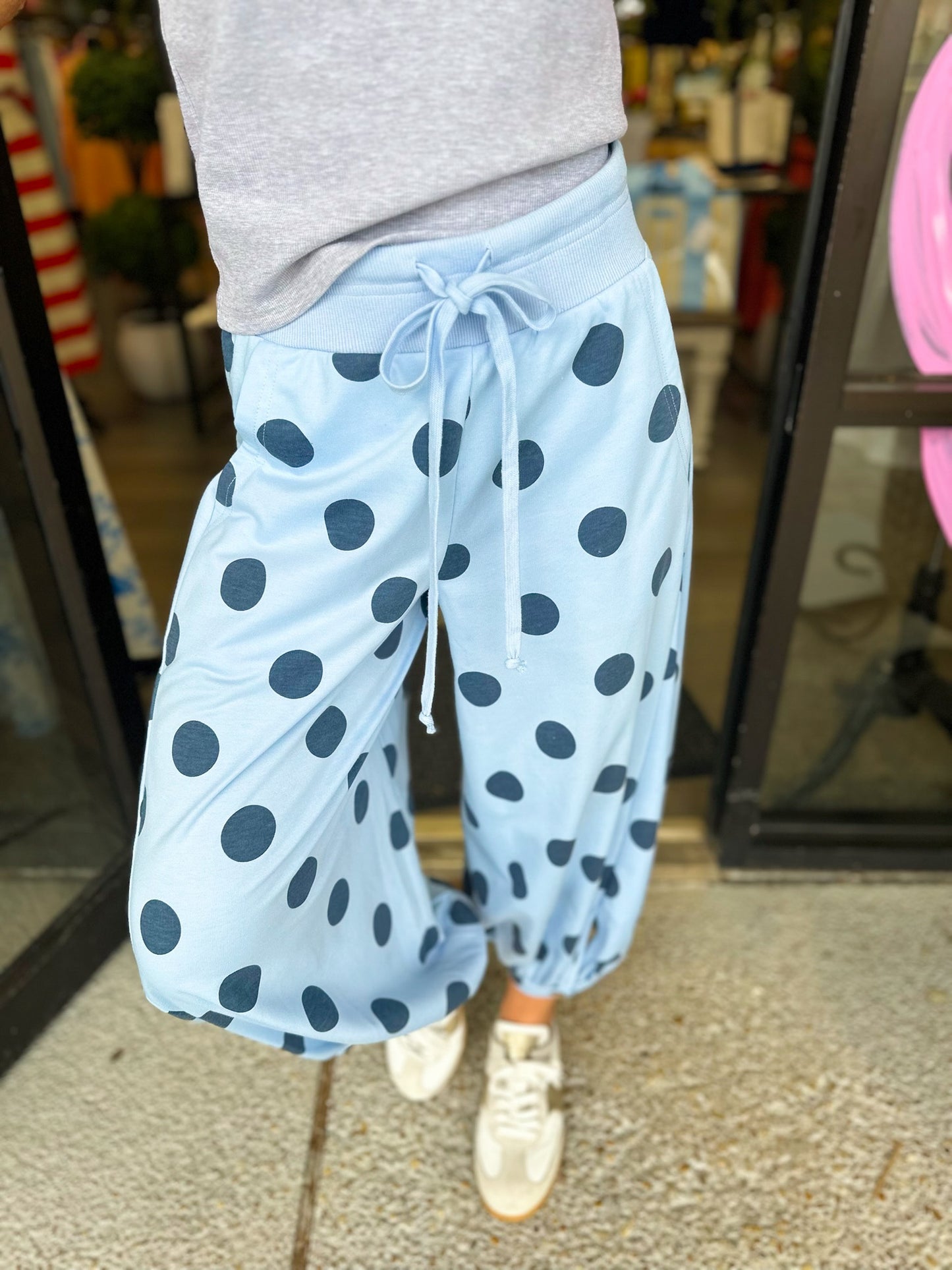 Sophie Balloon Pants - light blue
