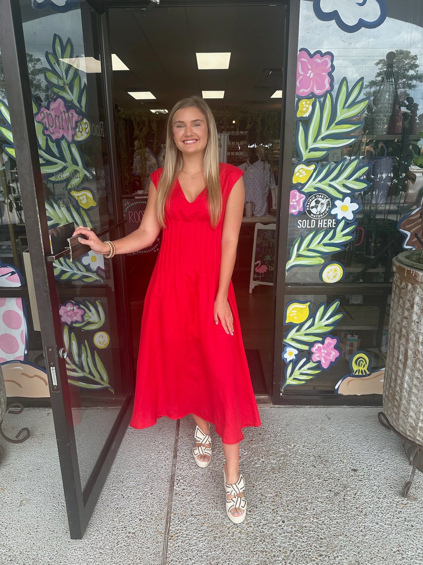 Pintucked Kiss Midi