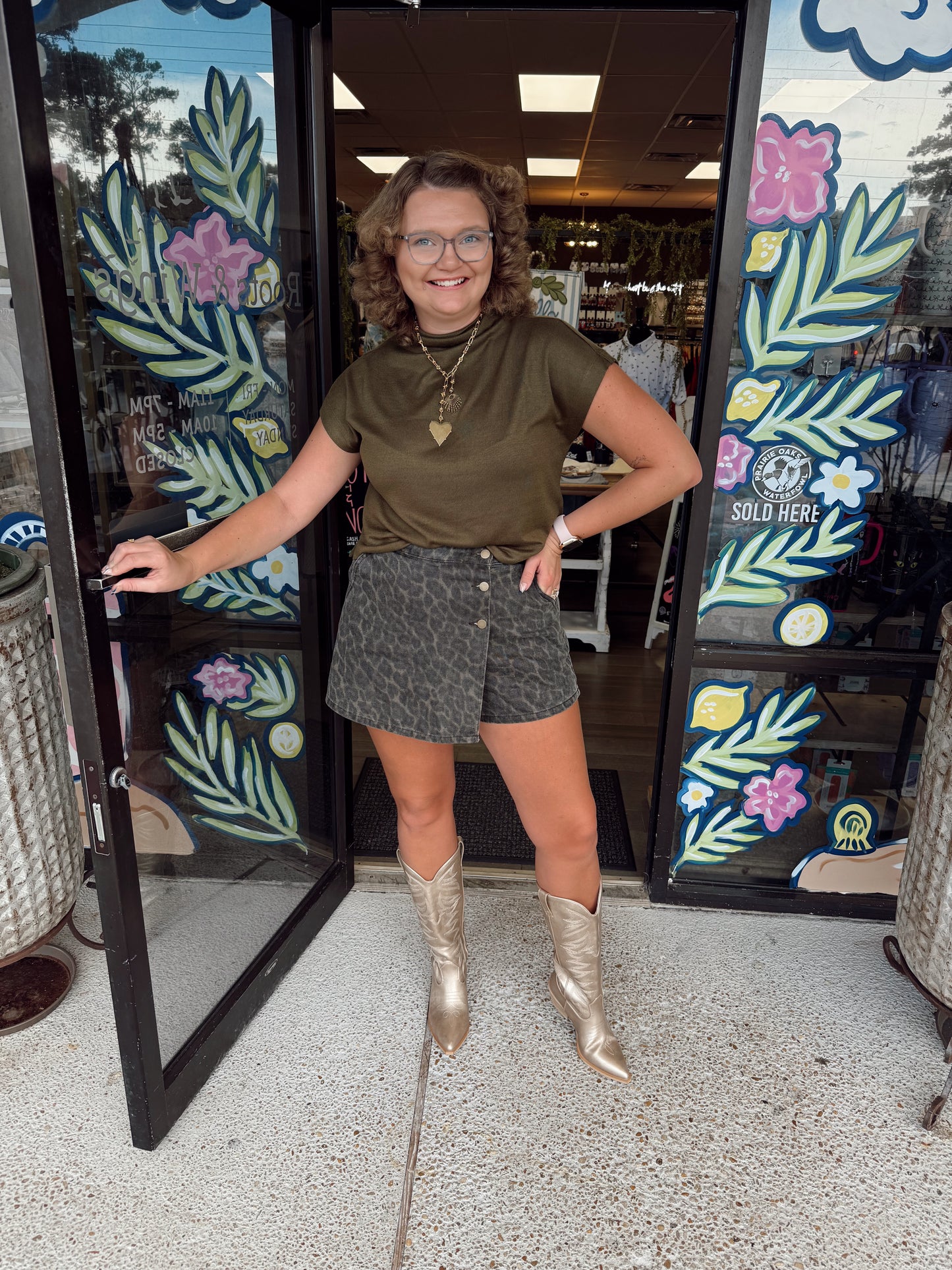 Simple and Cute Skort
