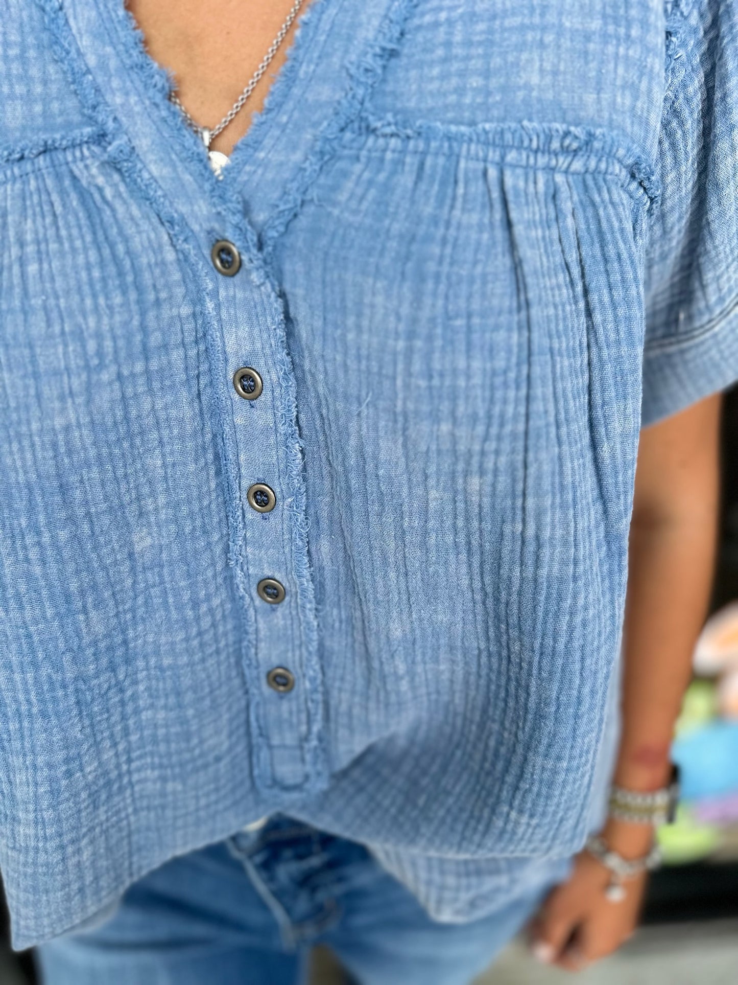 Madi Top - Denim