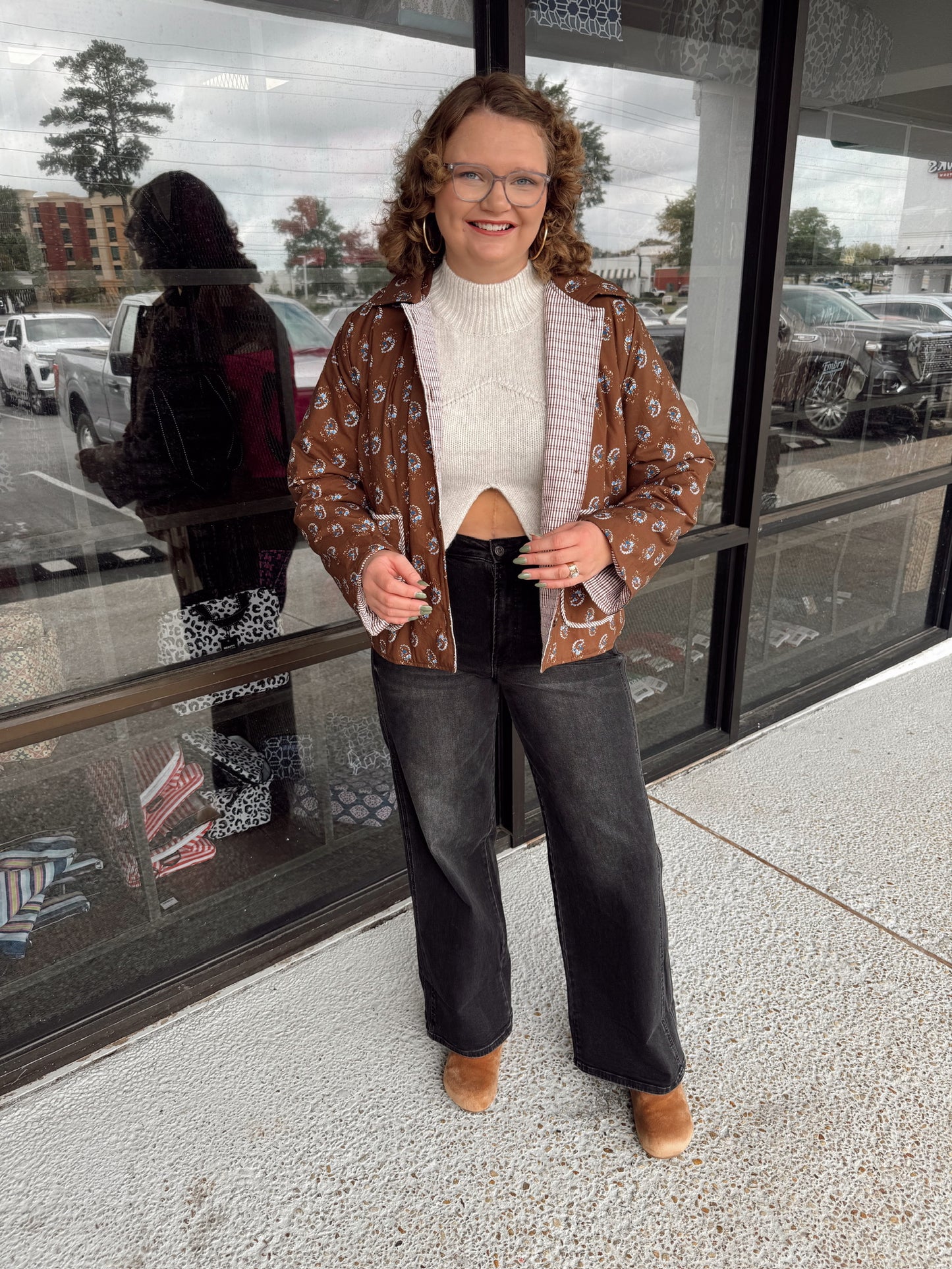 Fall Cutie Jacket-Mocha