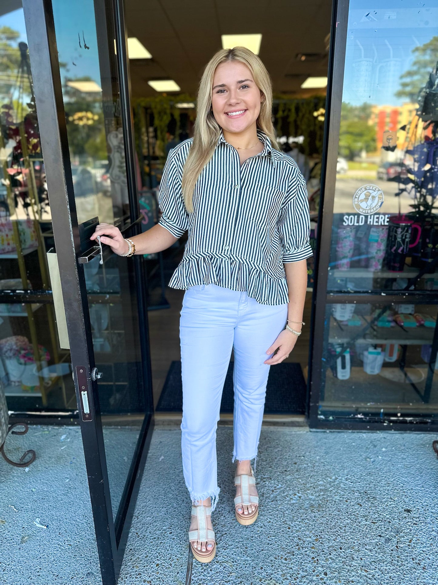 Striped Babe Top