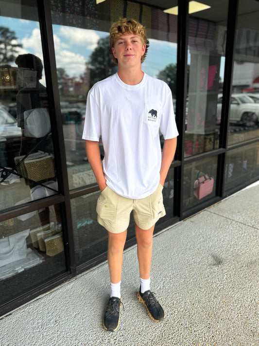 Ladd McConkey Tee-White