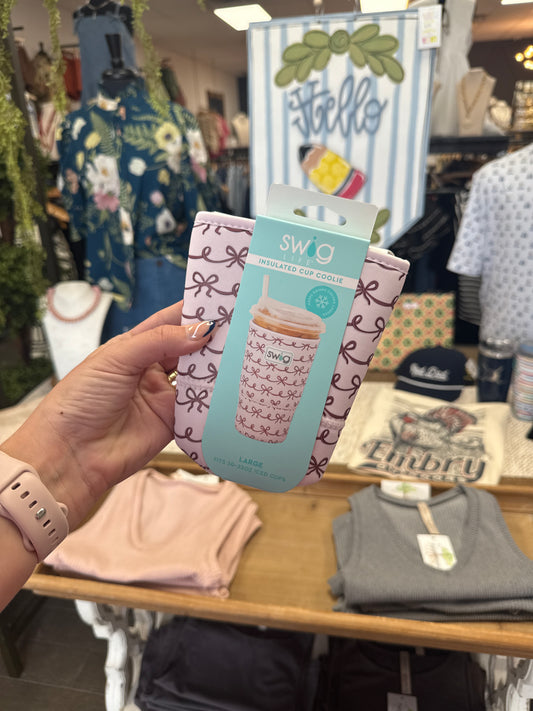 Pretty in Pink Cup Coolie (large)