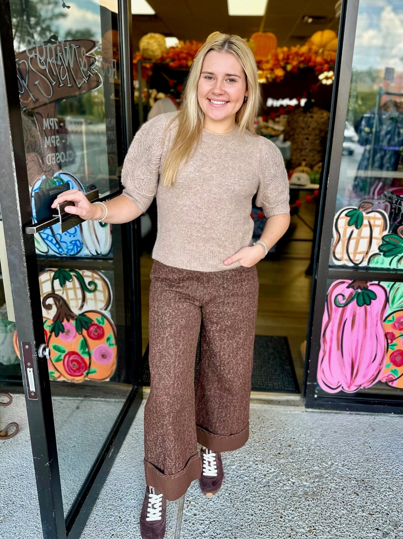 Leopard Babe Pants