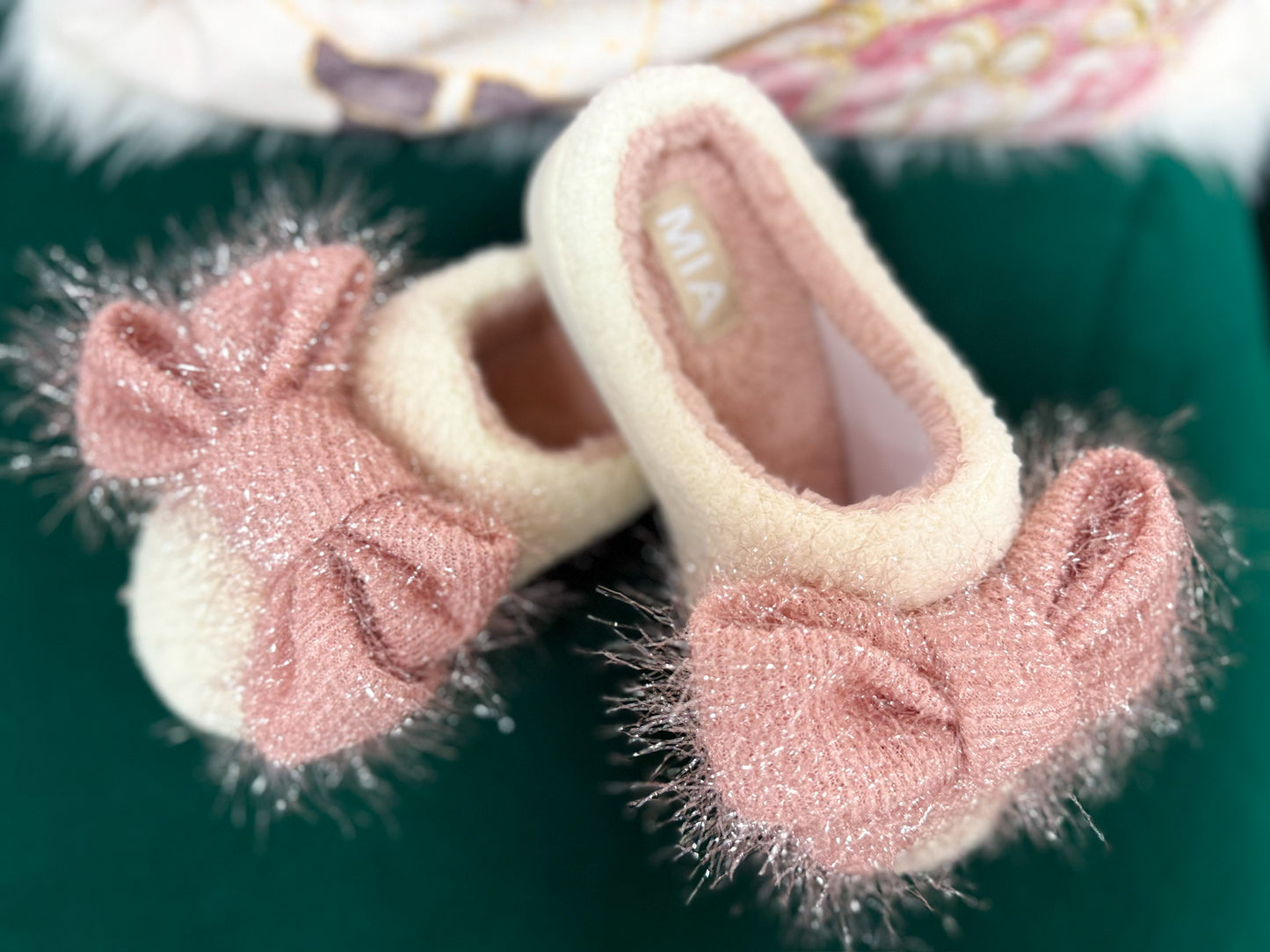 Pretty In Pink Slippers