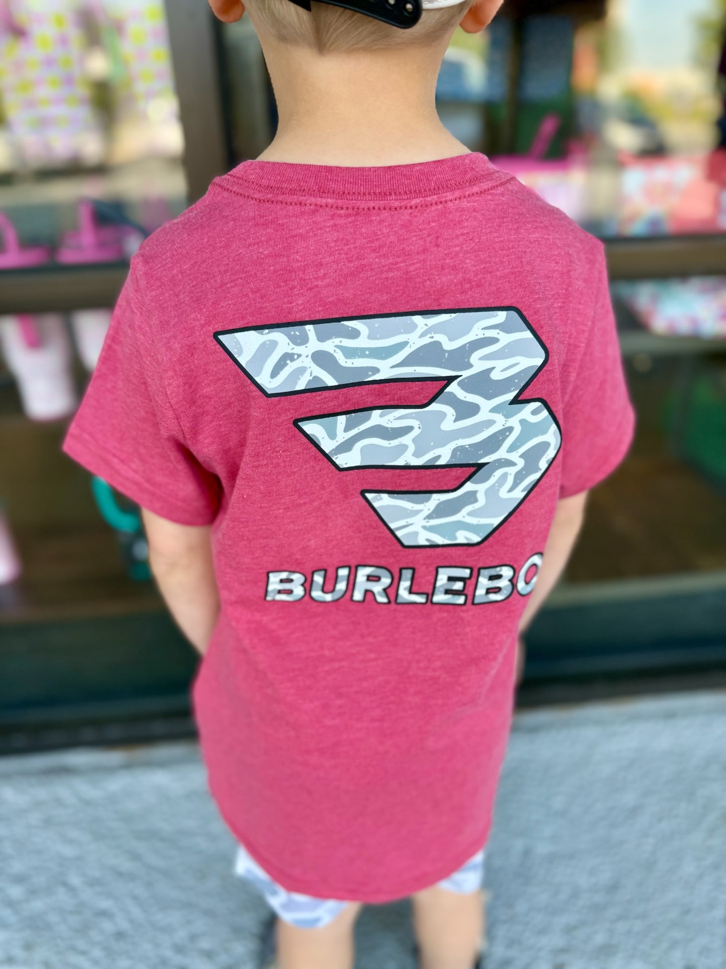 YOUTH flying b white camo tee