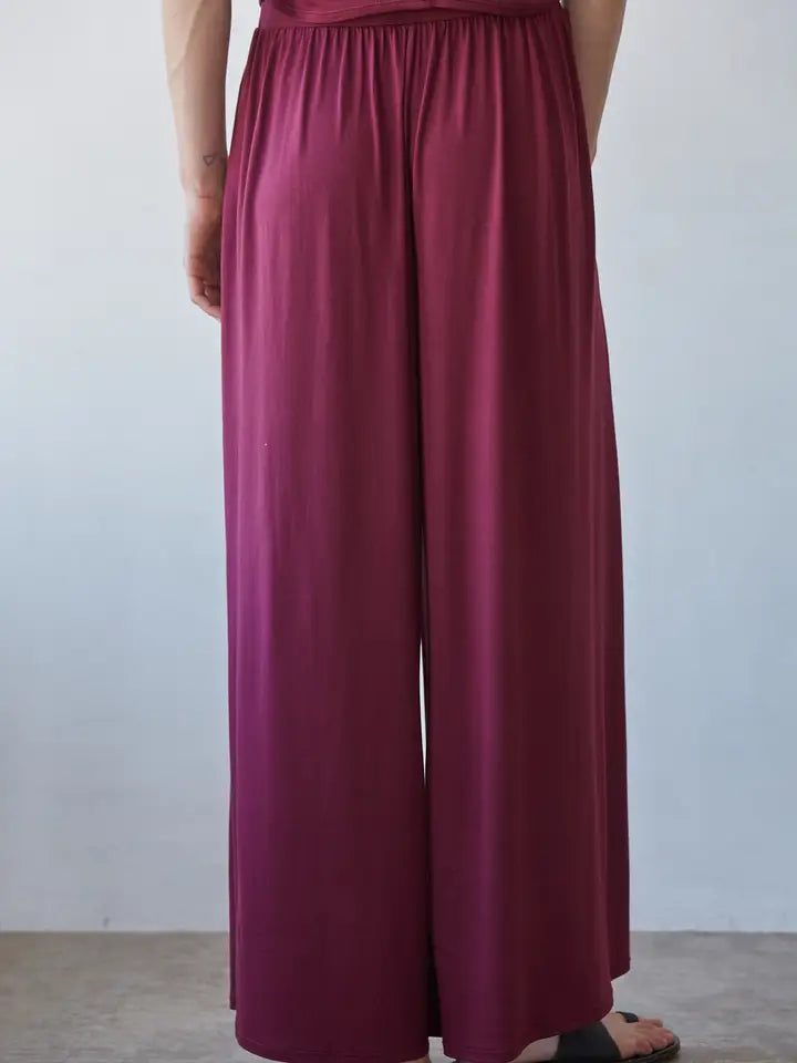 Nolita Pant Set - burgundy