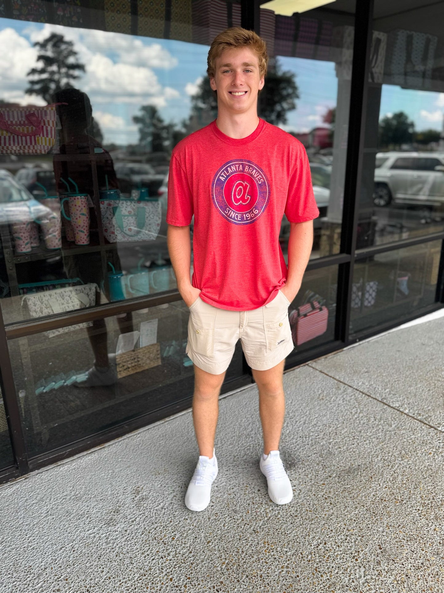 Atlanta Braves Cooperstown Vintage Wash Tee