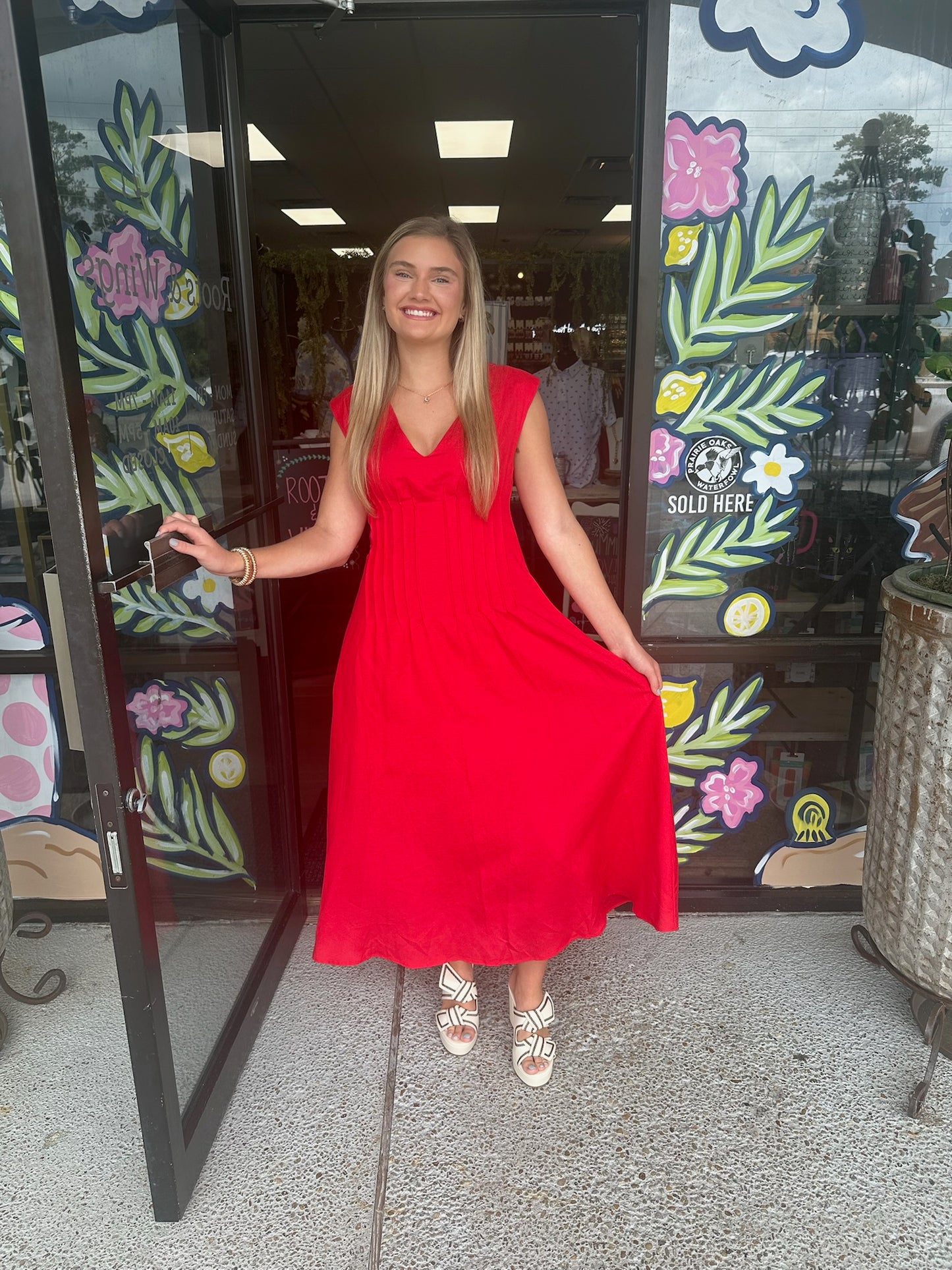 Pintucked Kiss Midi