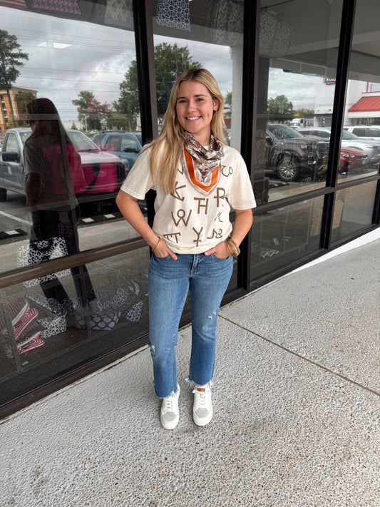 Gina Brand Tee-Cream