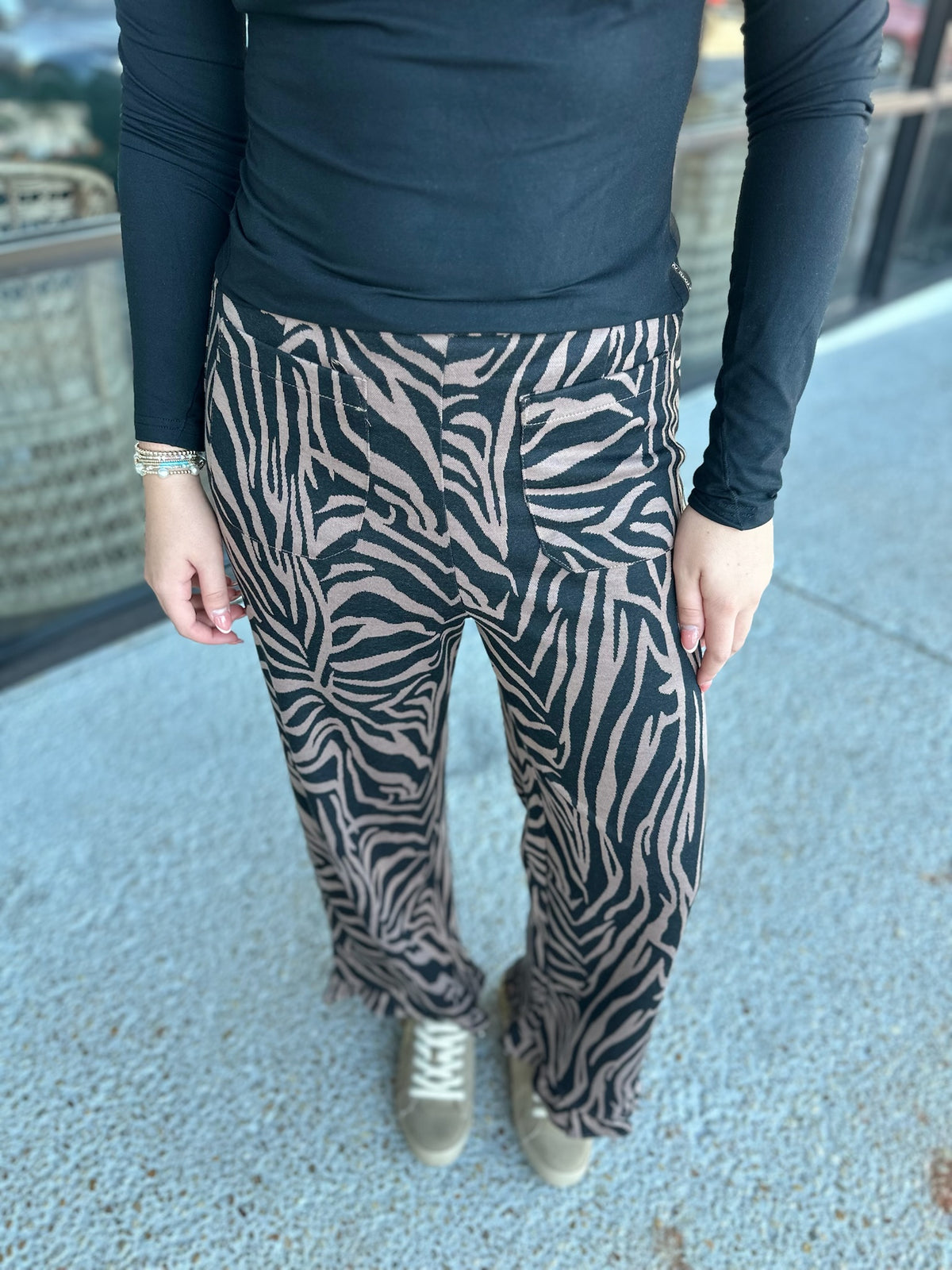Thanksgiving Pants - Animal Print