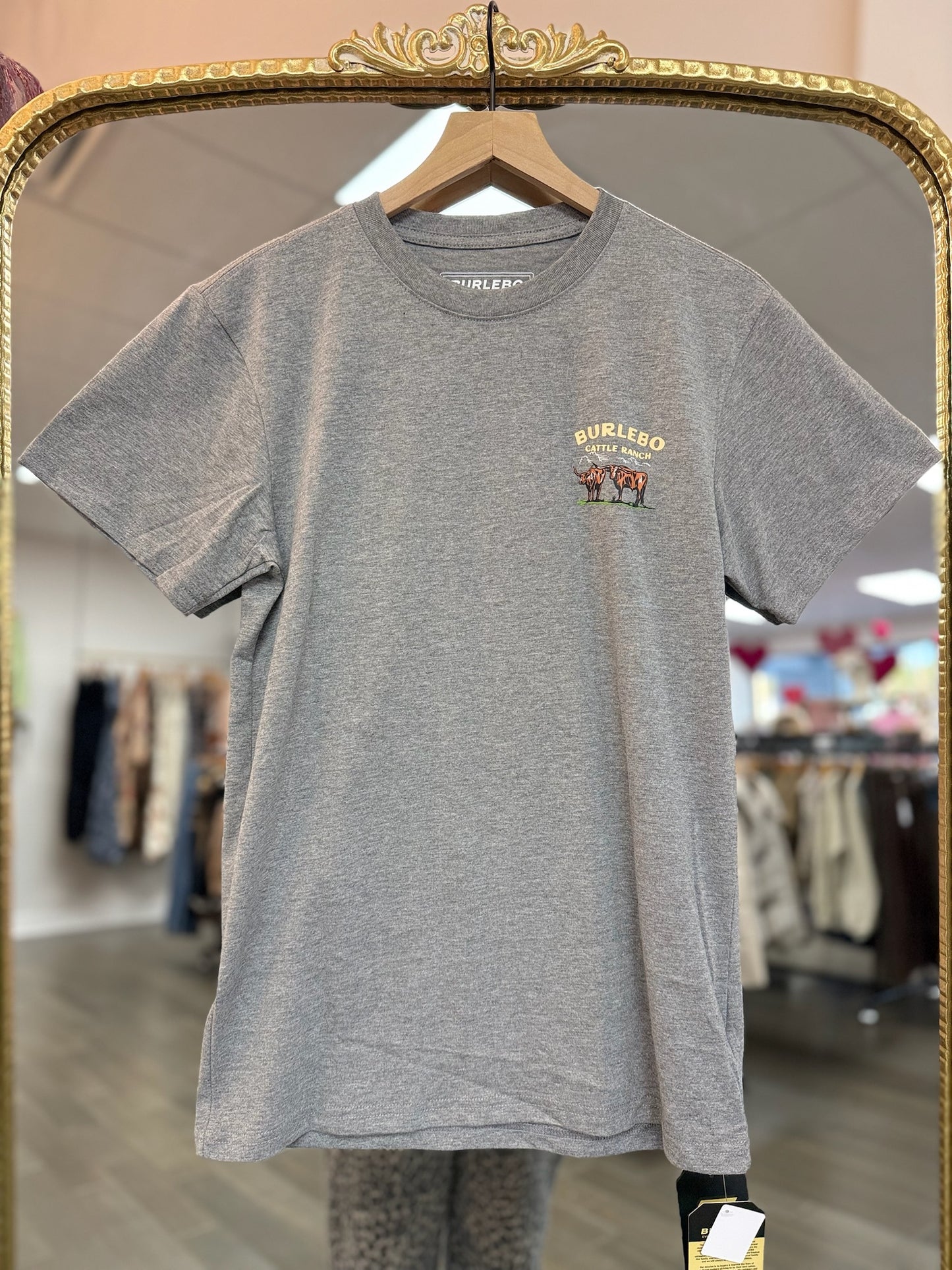 Burlebo Cattle Ranch - Dark Heather Grey