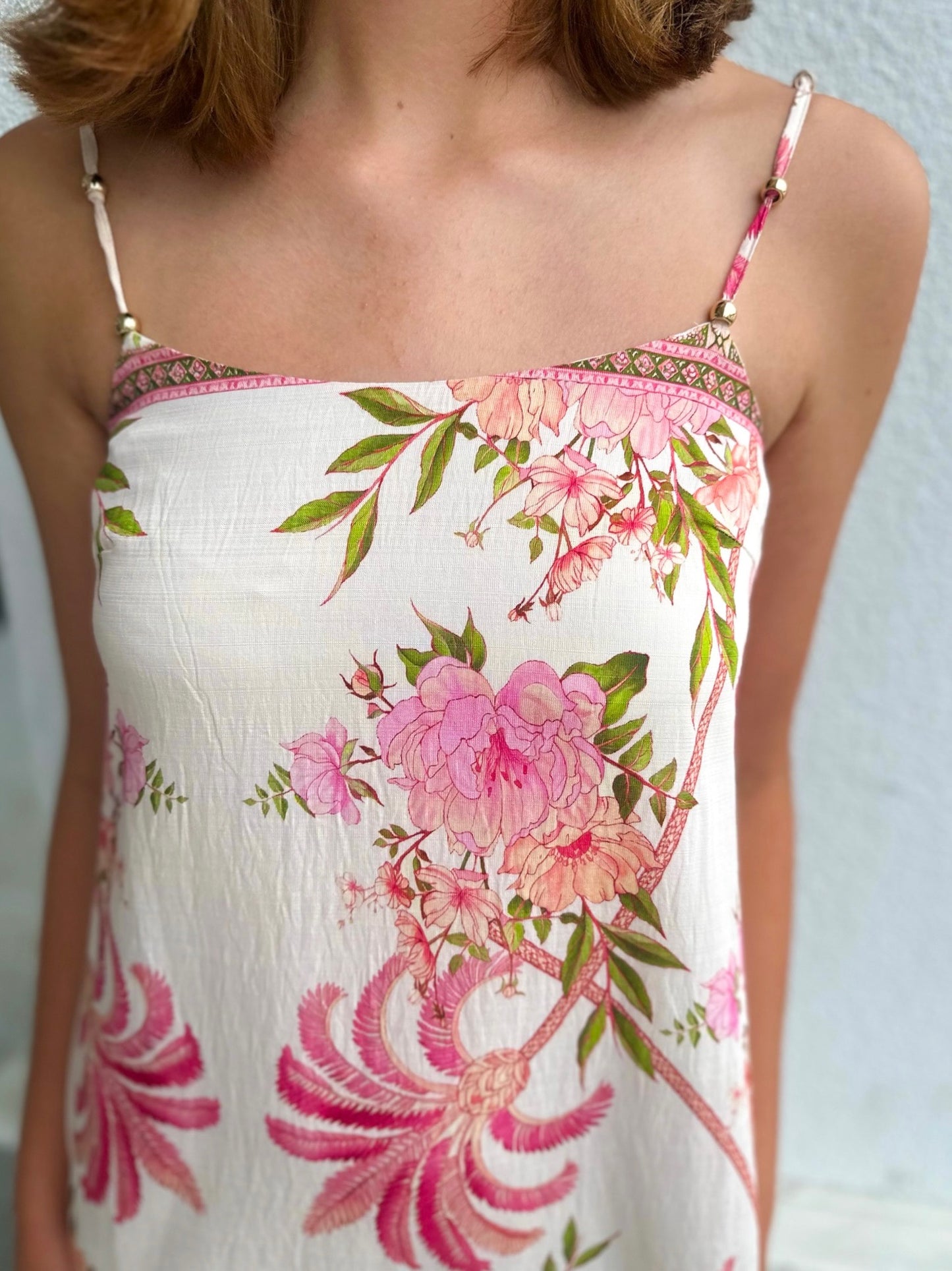 Blakely Maxi - cream floral