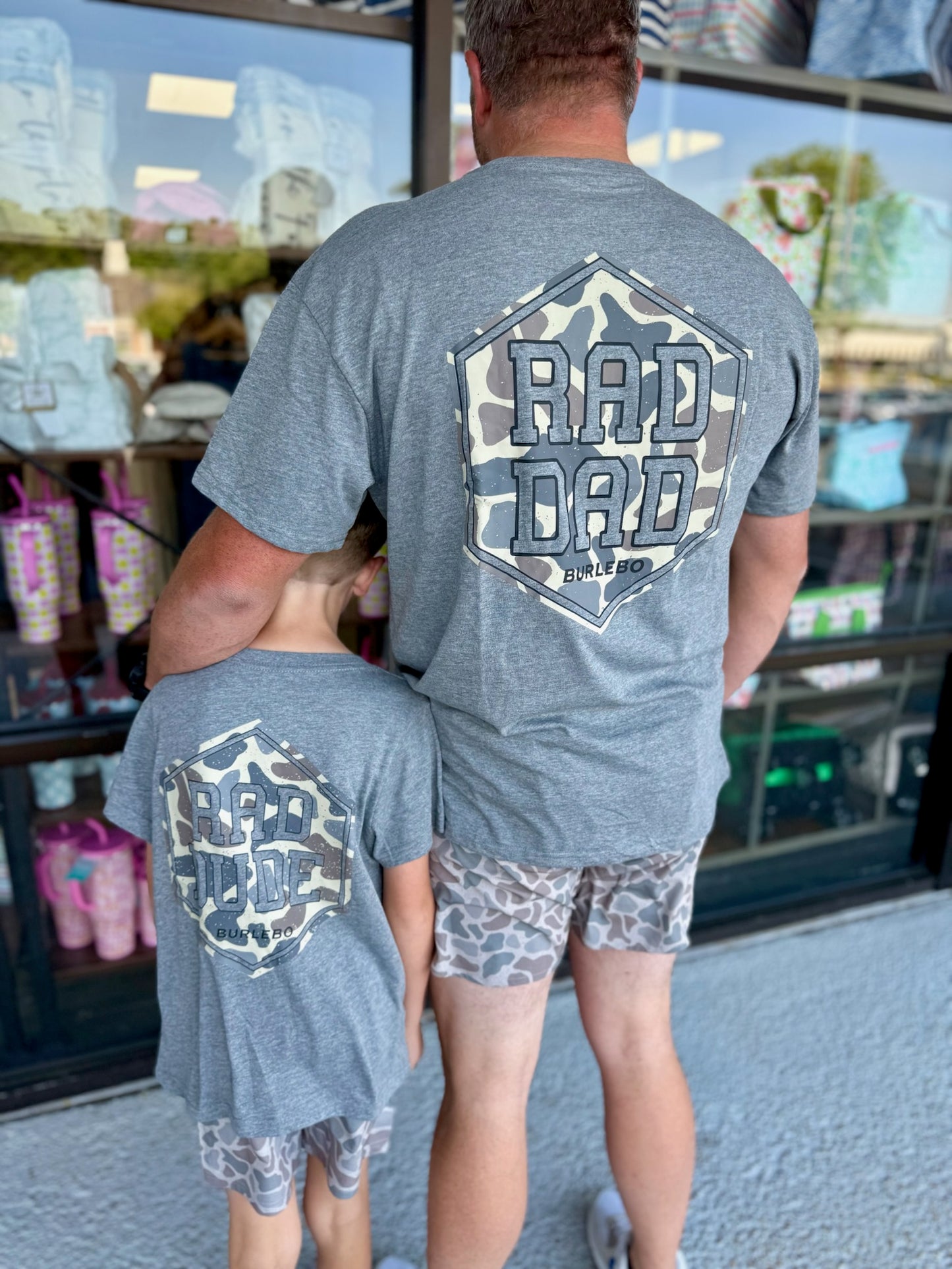 YOUTH rad dude deer camo tee