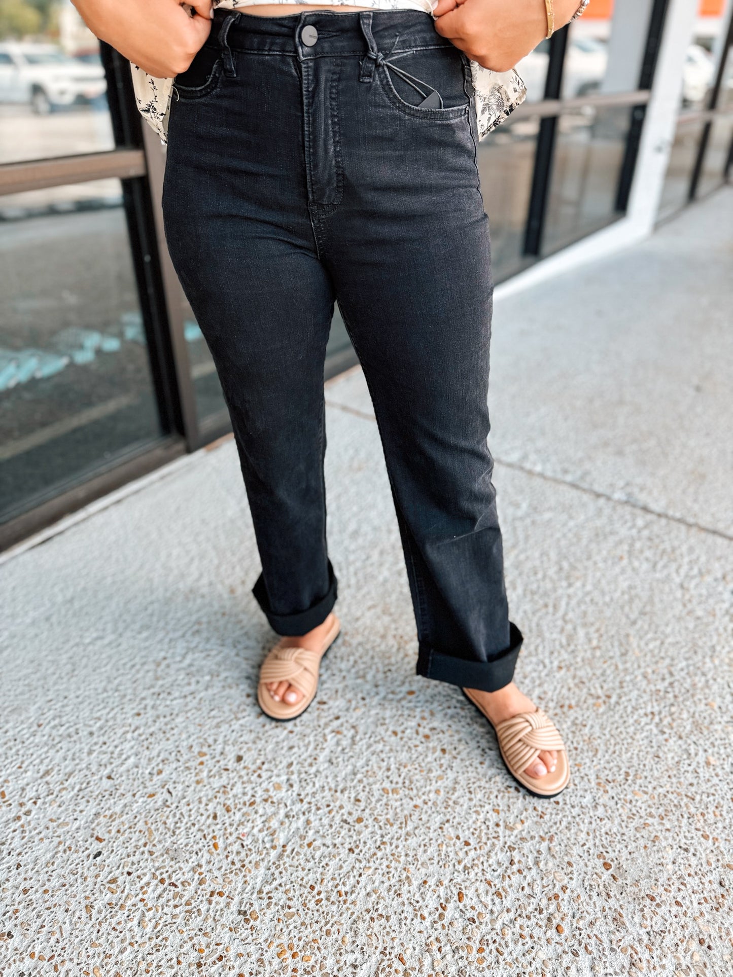 Ink Black Denim