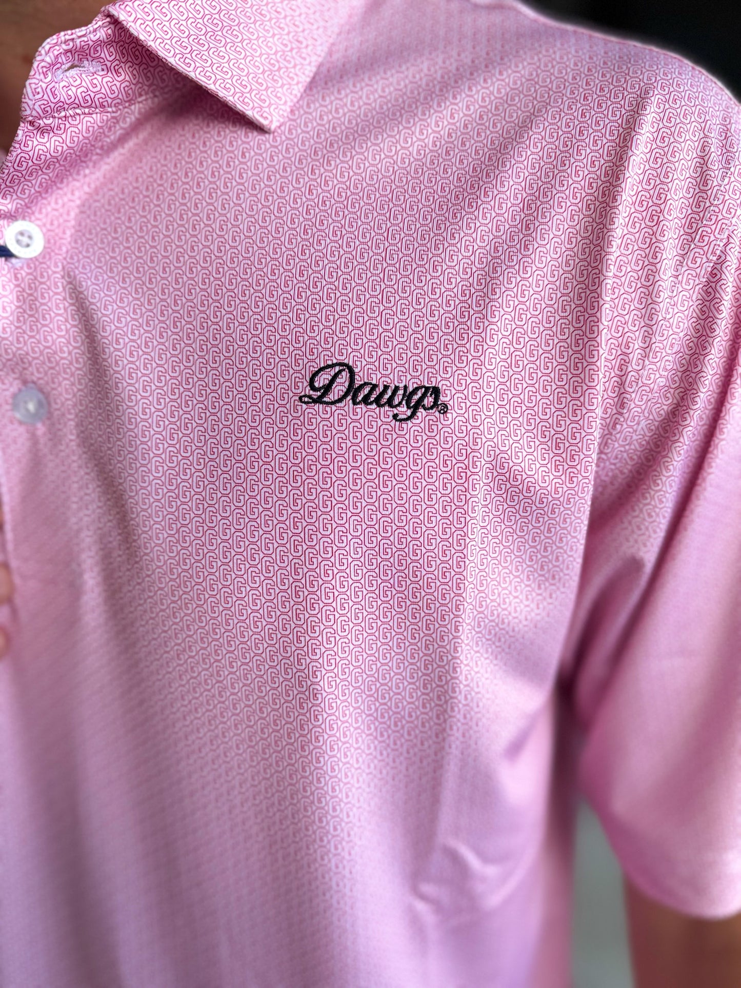Georgia Vintage G Printed Performance Polo
