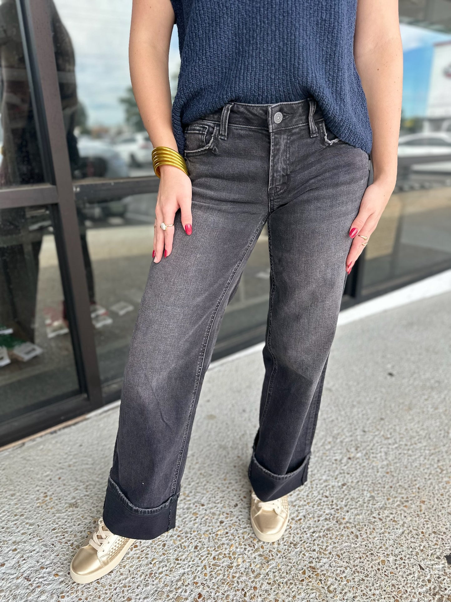 Jenn Black Denim