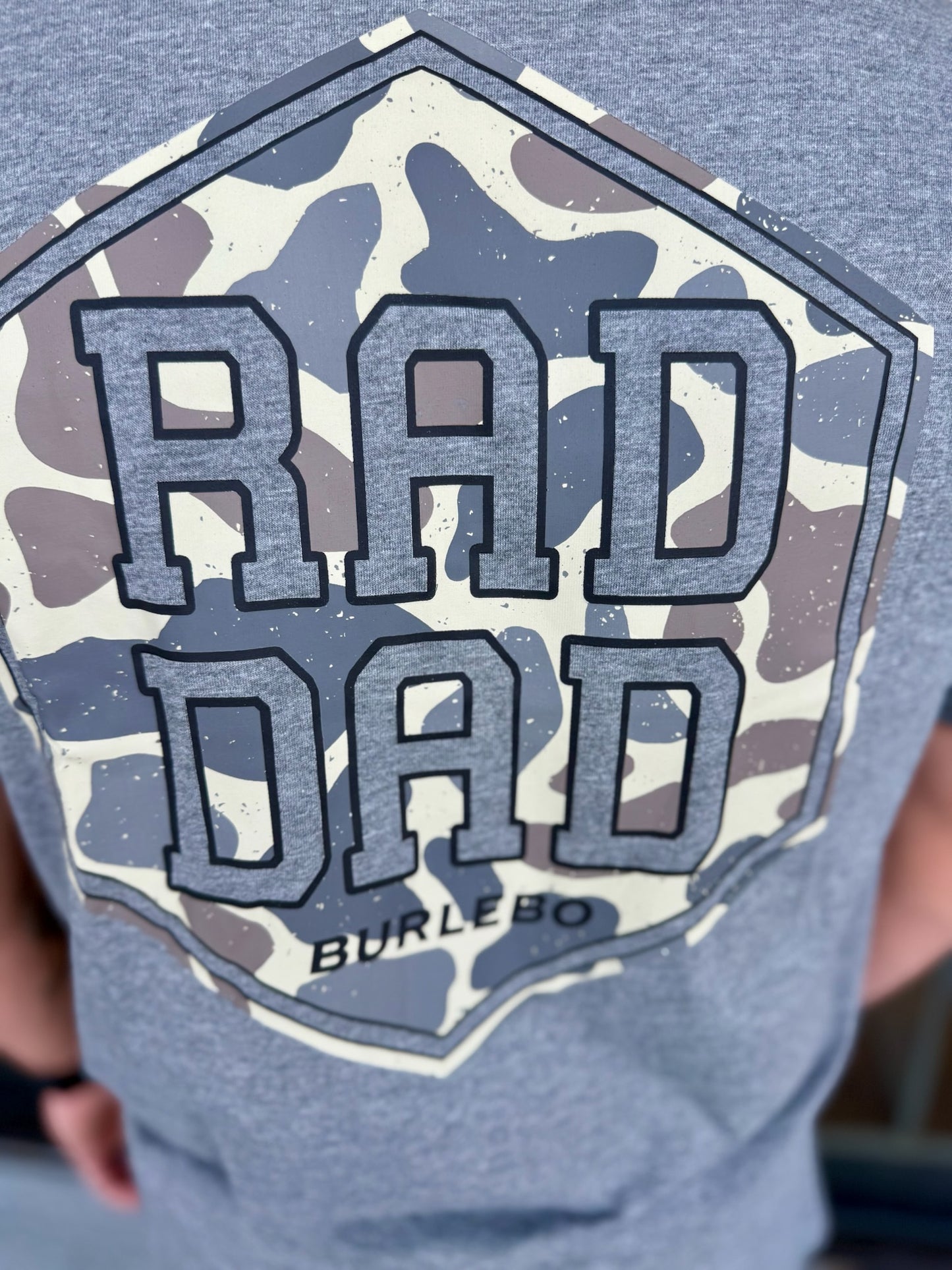 Rad Dad Deer Camo Tee